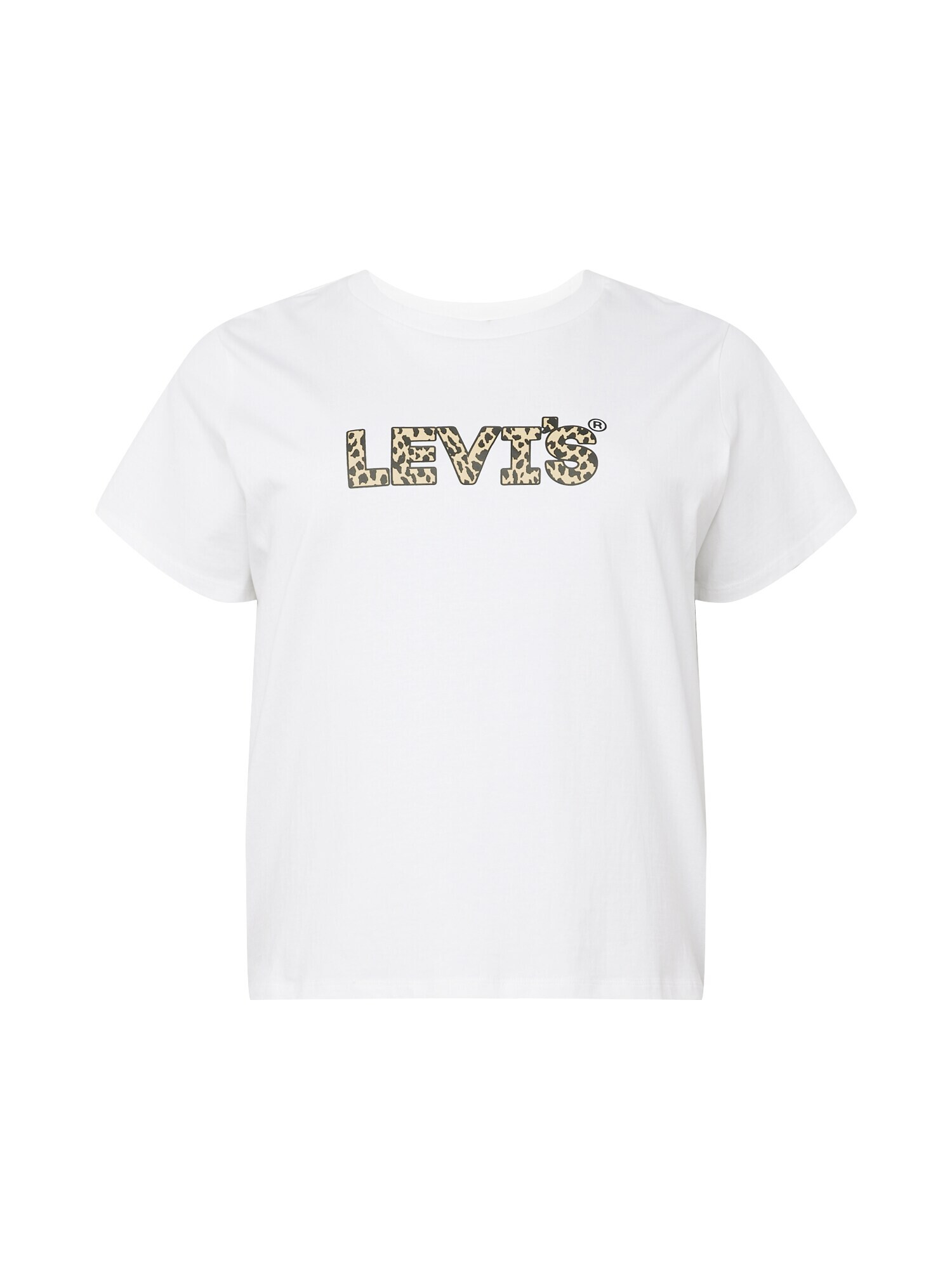 Levi's® Plus Tricou bej / maro închis / alb - Pled.ro