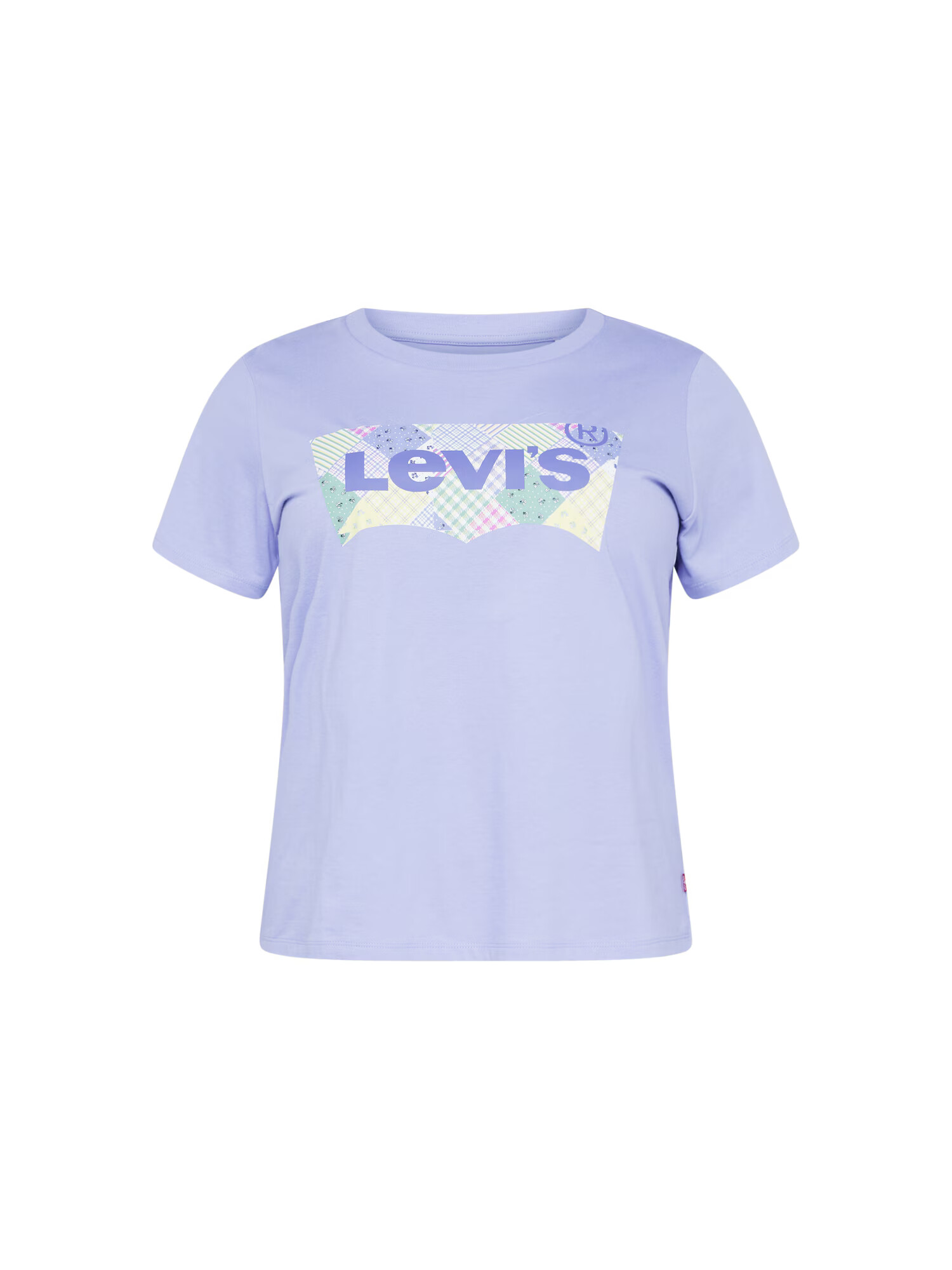 Levi's® Plus Tricou 'Perfect' galben deschis / mov lavandă / fucsia / alb - Pled.ro