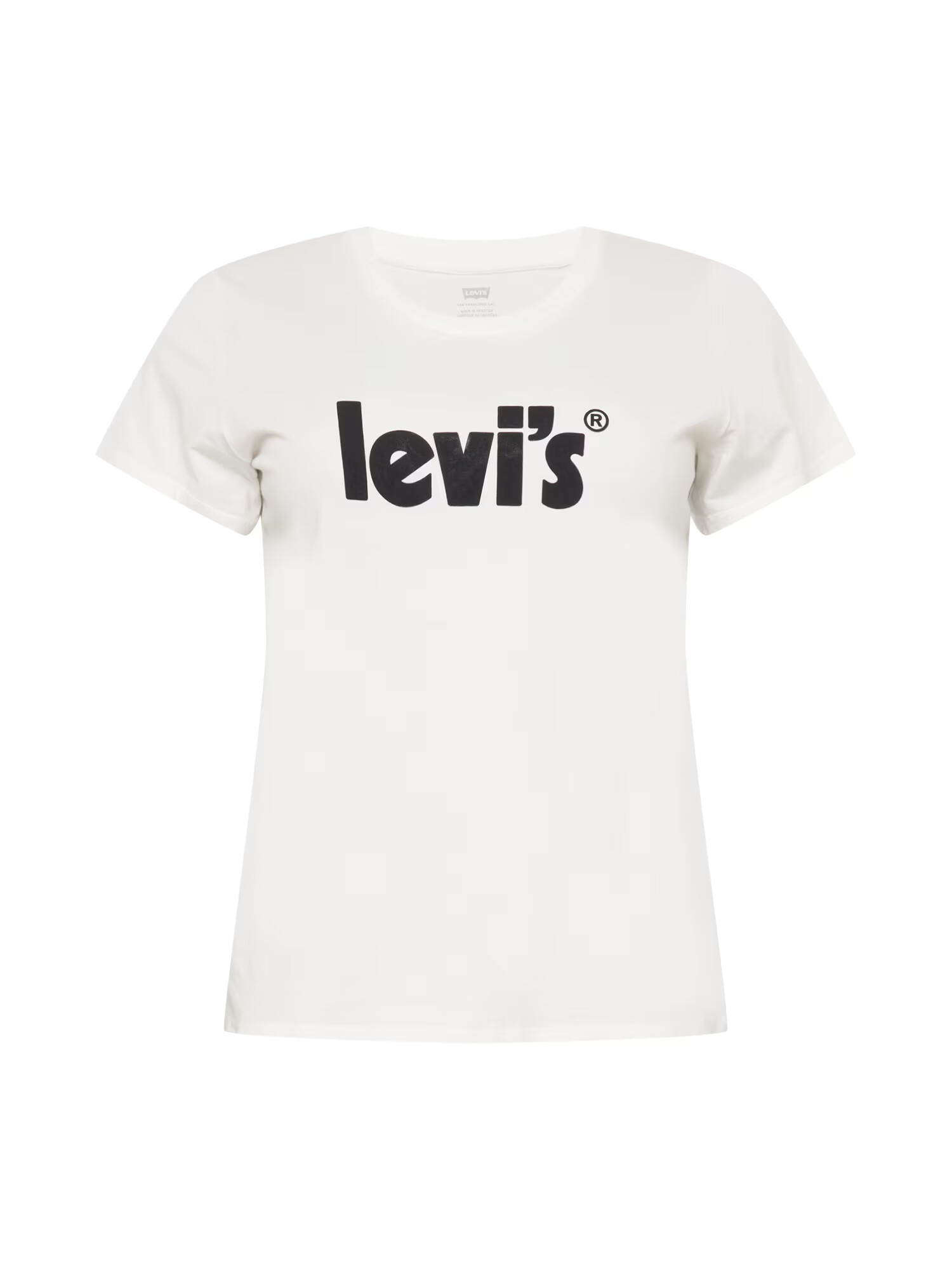 Levi's® Plus Tricou negru / alb - Pled.ro