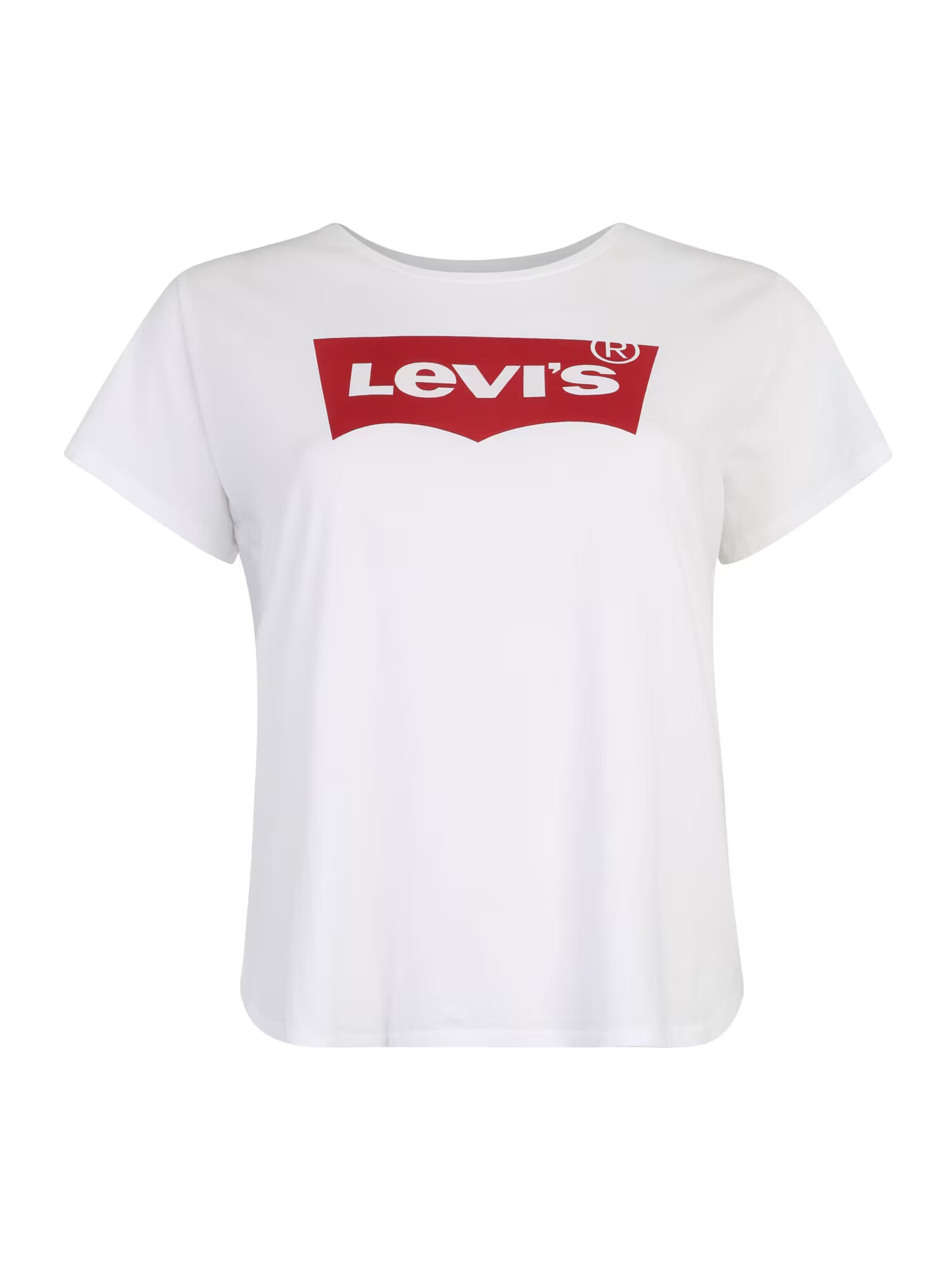 Levi's® Plus Tricou 'PL PERFECT TEE NEUTRALS' roșu / alb - Pled.ro