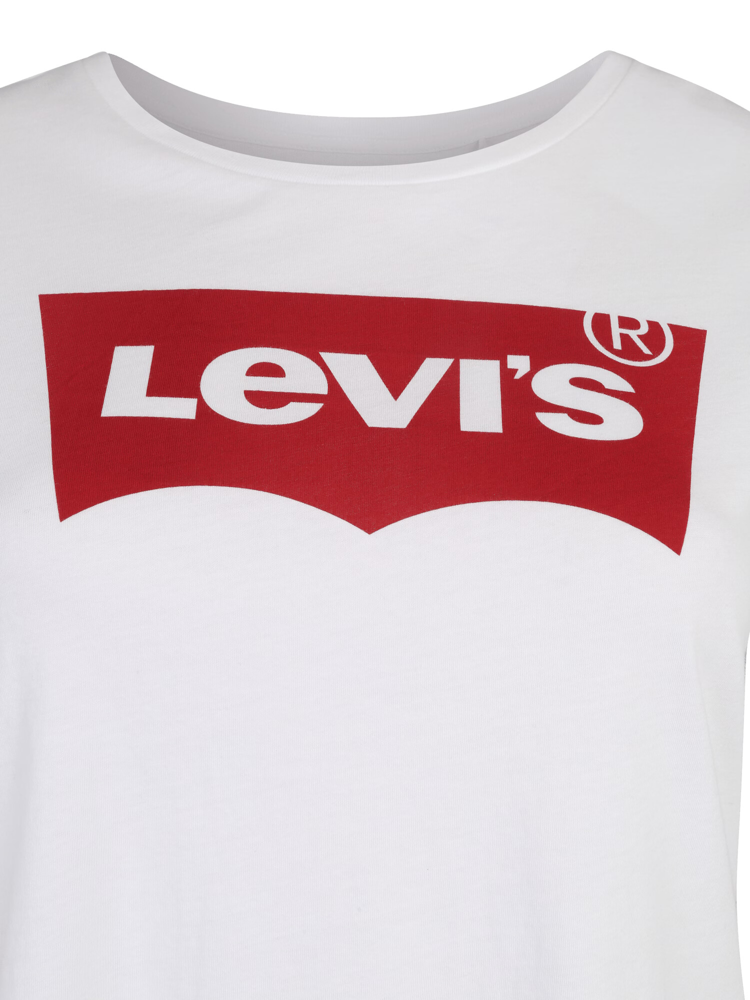 Levi's® Plus Tricou 'PL PERFECT TEE NEUTRALS' roșu / alb - Pled.ro