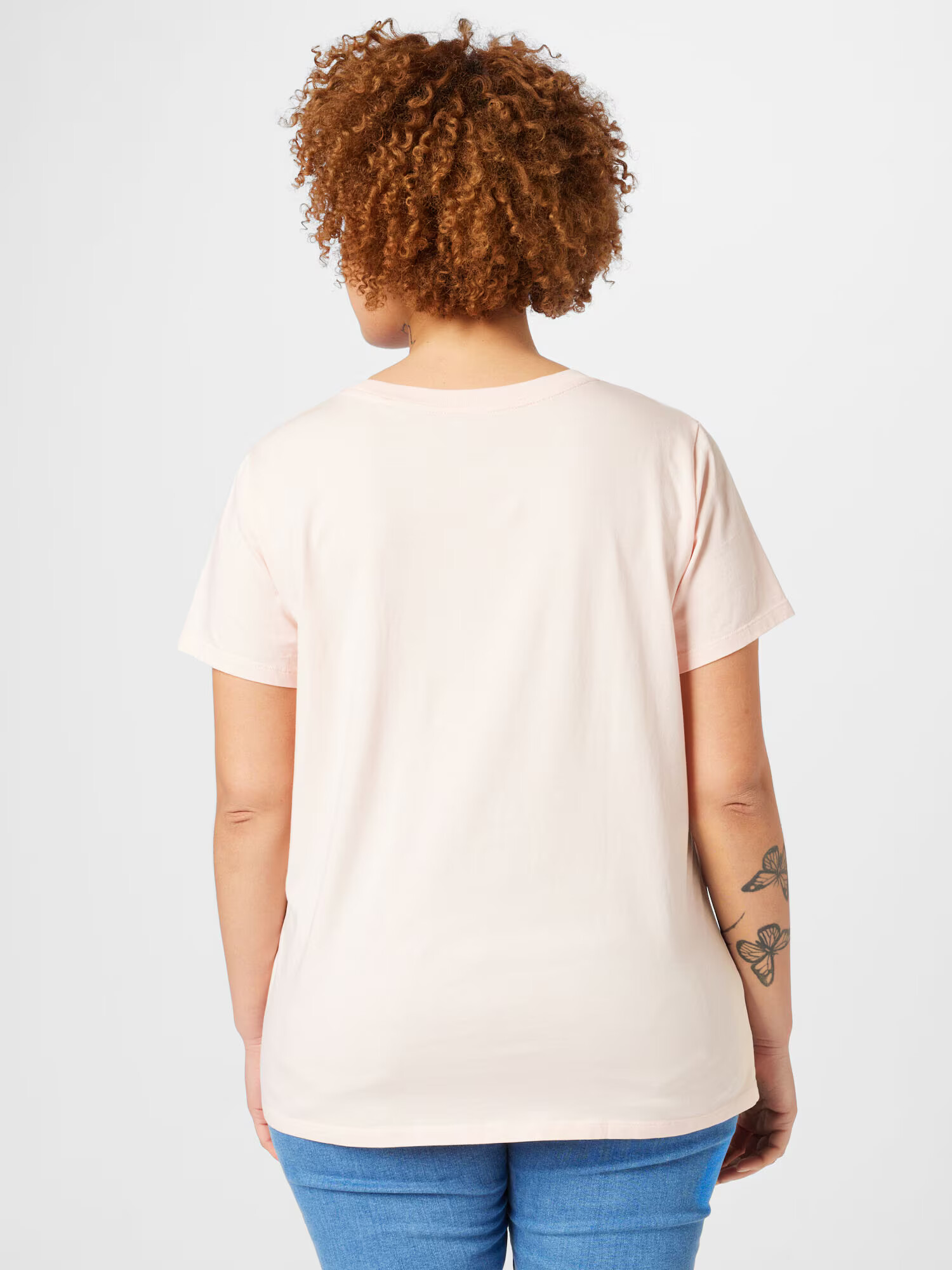 Levi's® Plus Tricou rosé / roșu / alb - Pled.ro