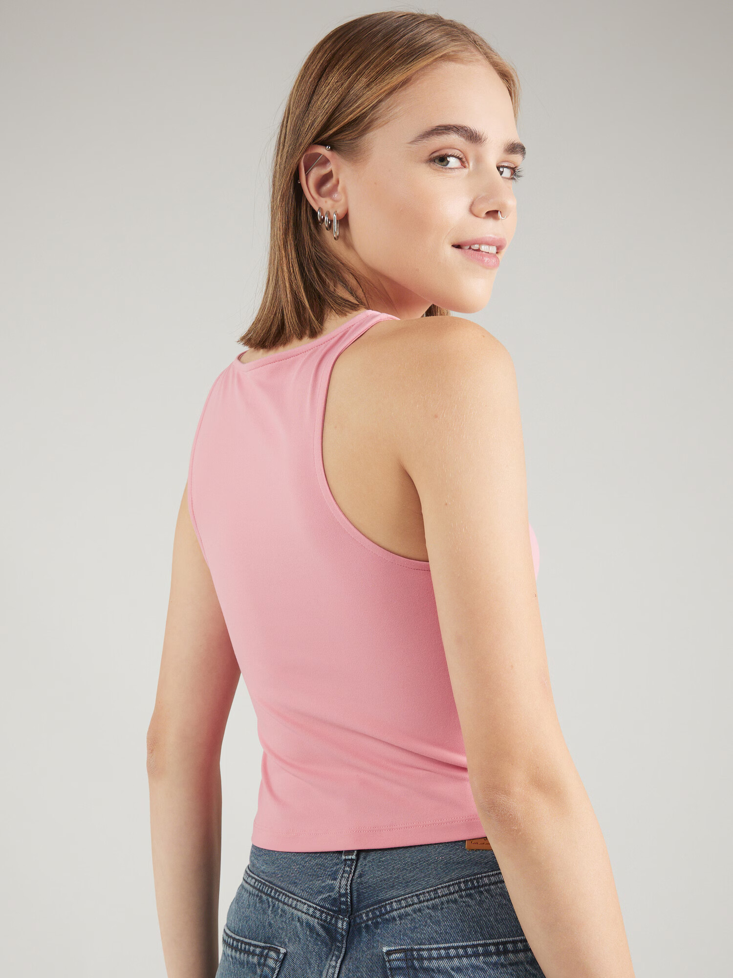 LEVI'S ® Top 'SANDOVAL' roz deschis / negru - Pled.ro