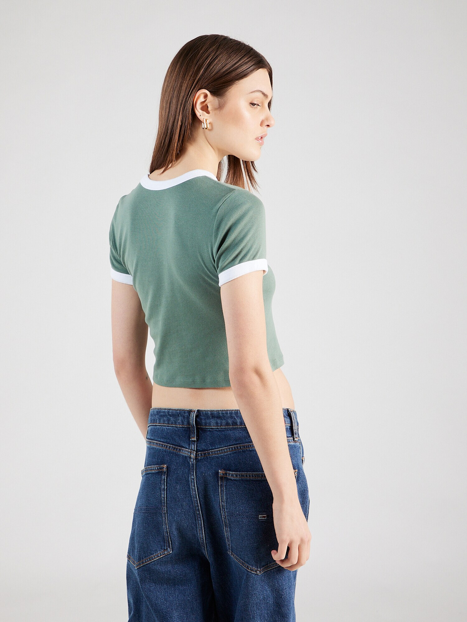 LEVI'S ® Tricou verde mentă / argintiu / alb - Pled.ro