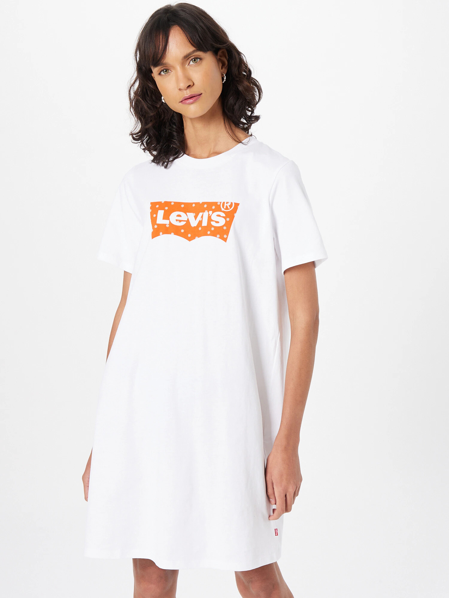 LEVI'S Rochie 'ELLE' roșu deschis / alb - Pled.ro