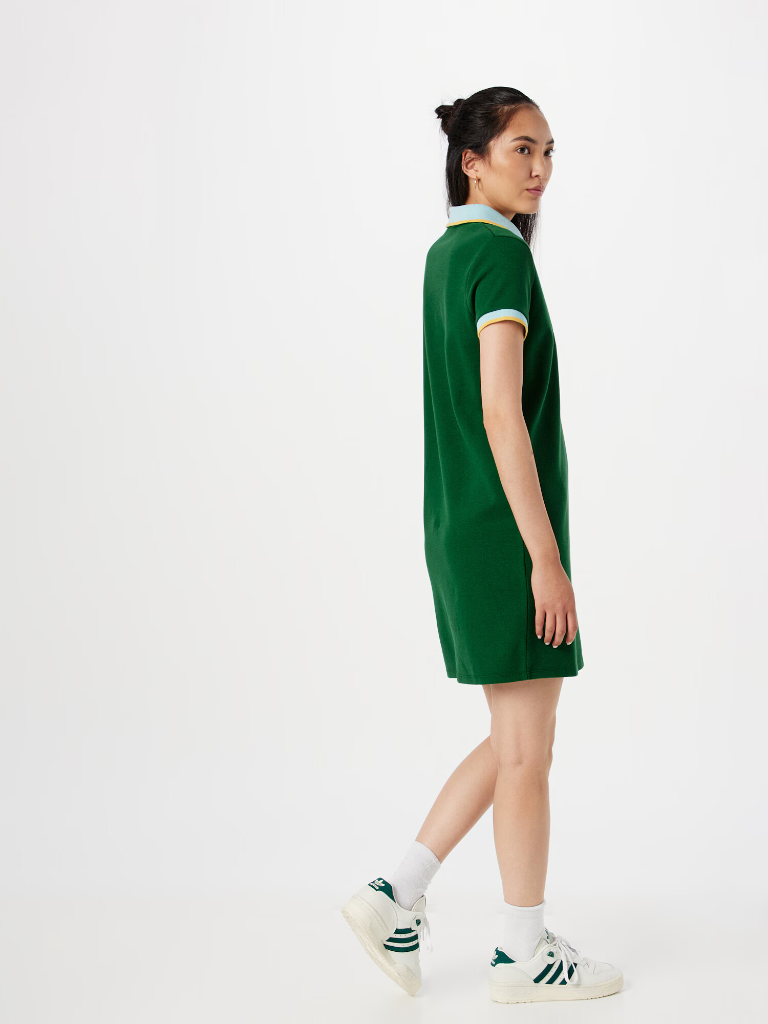 LEVI'S Rochie 'PIA' turcoaz / verde stuf / verde iarbă / alb - Pled.ro