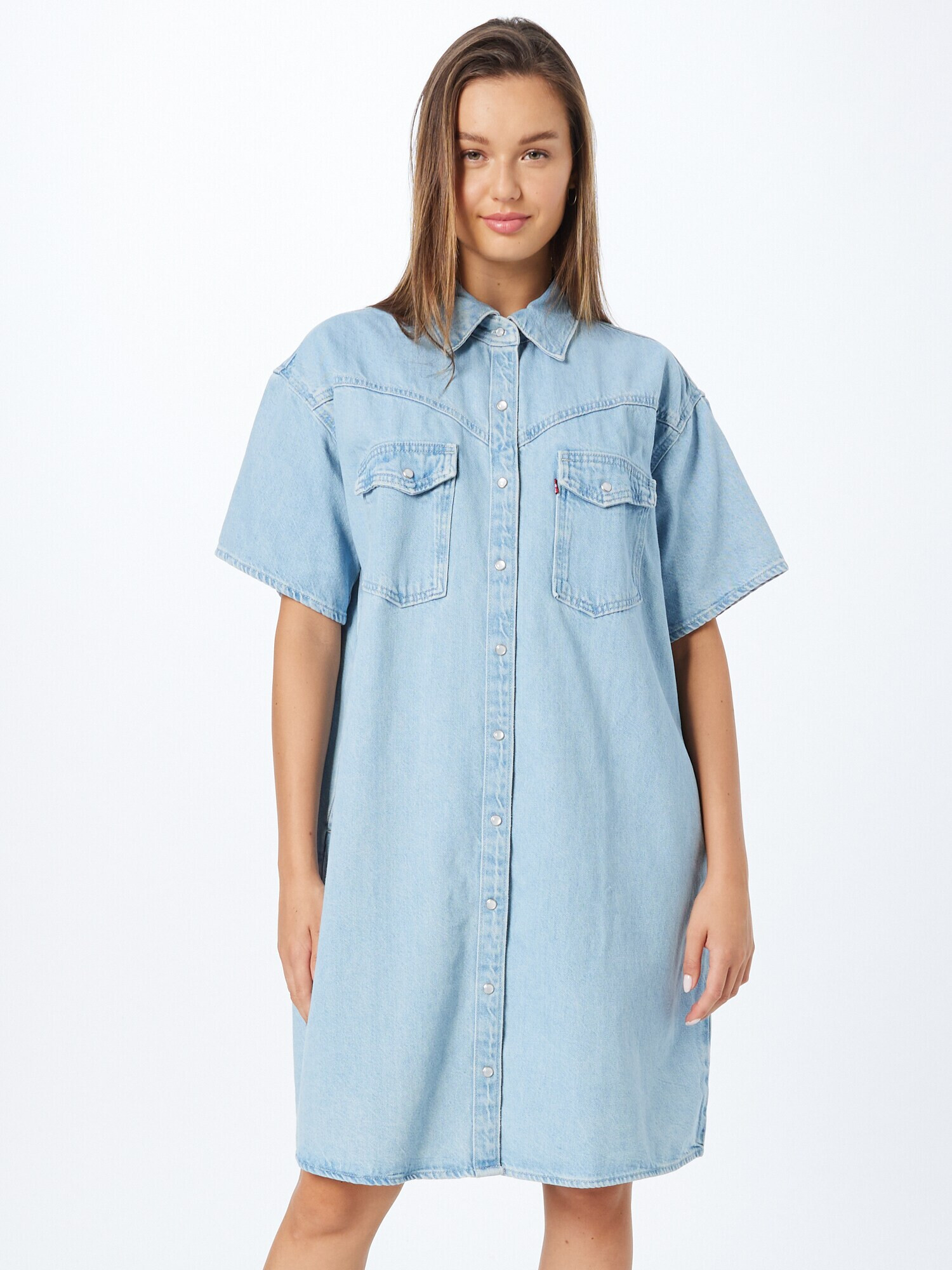 LEVI'S Rochie tip bluză 'ELOWEN' albastru deschis - Pled.ro