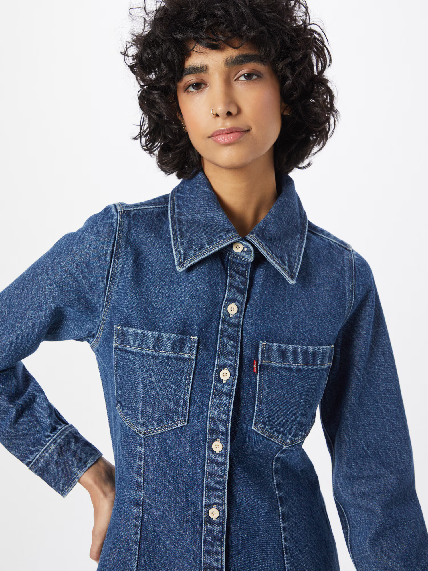 LEVI'S Rochie tip bluză 'Sabine' albastru închis - Pled.ro