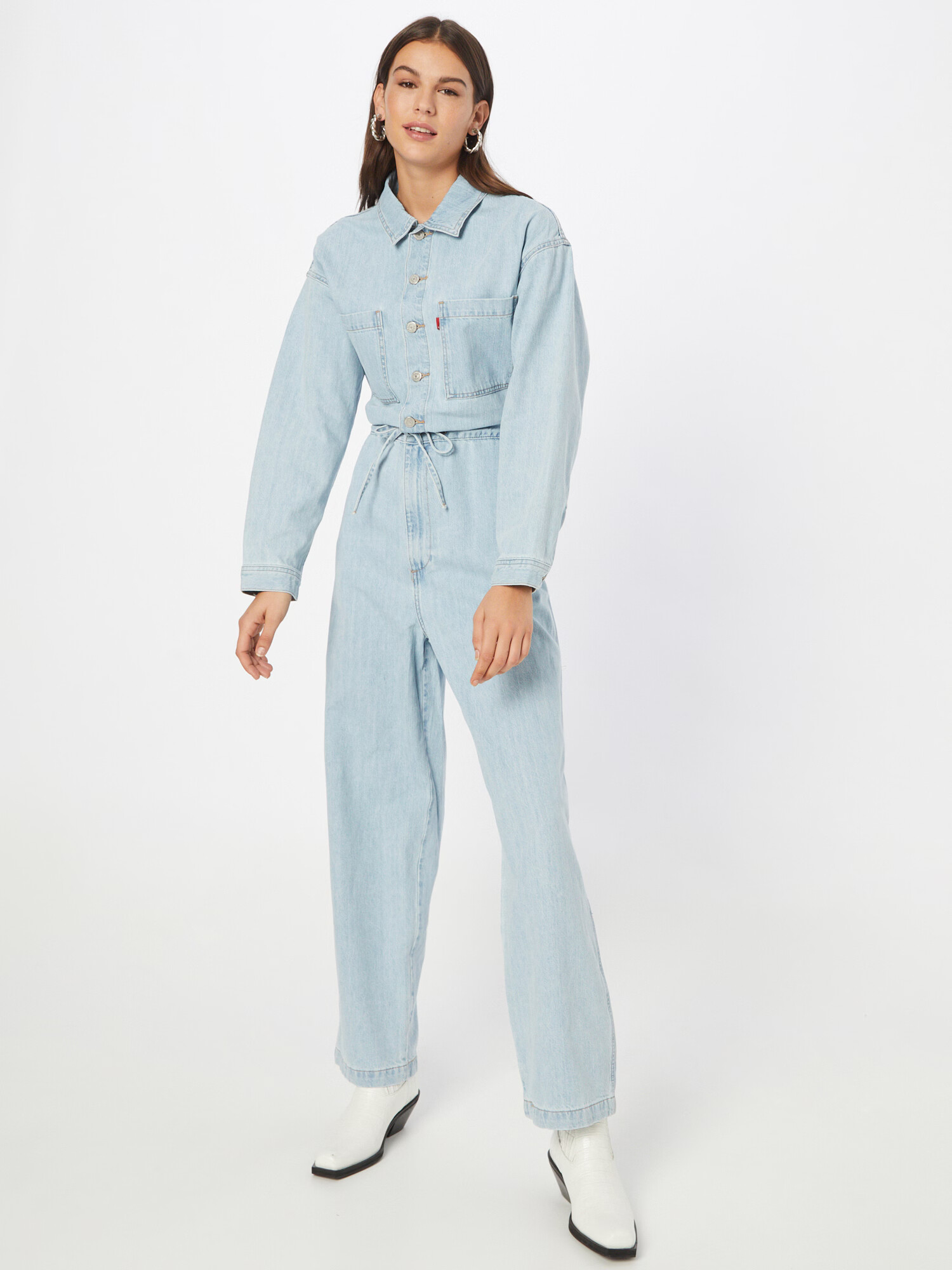 LEVI'S Salopeta 'ROOMY' albastru denim - Pled.ro