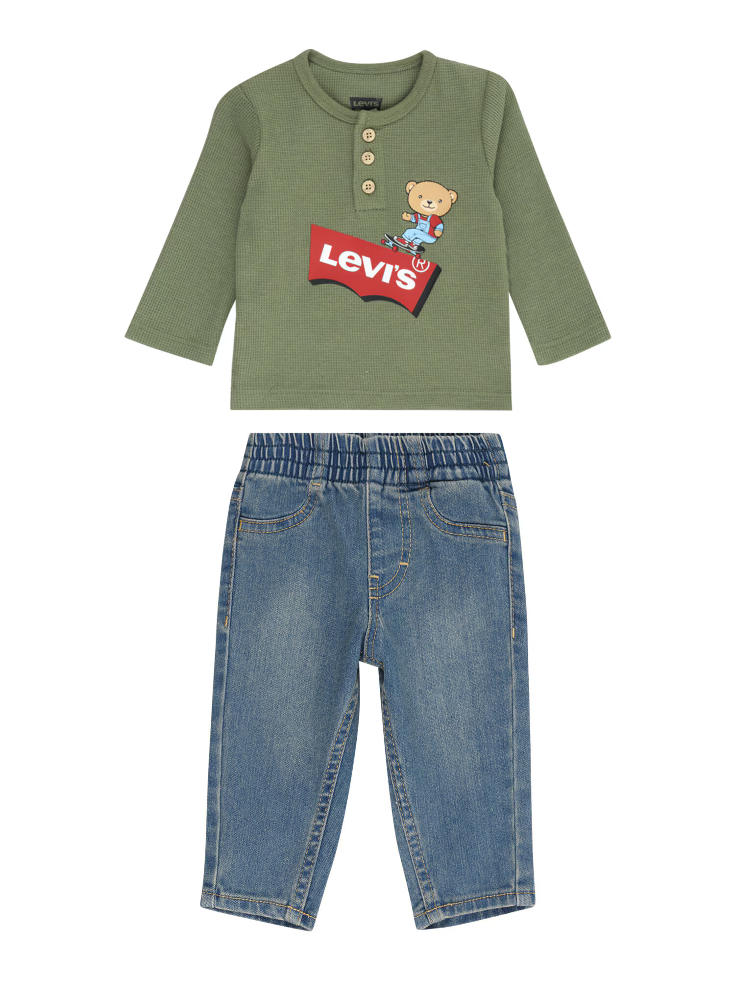 LEVI'S Set albastru denim / oliv / roșu / alb - Pled.ro