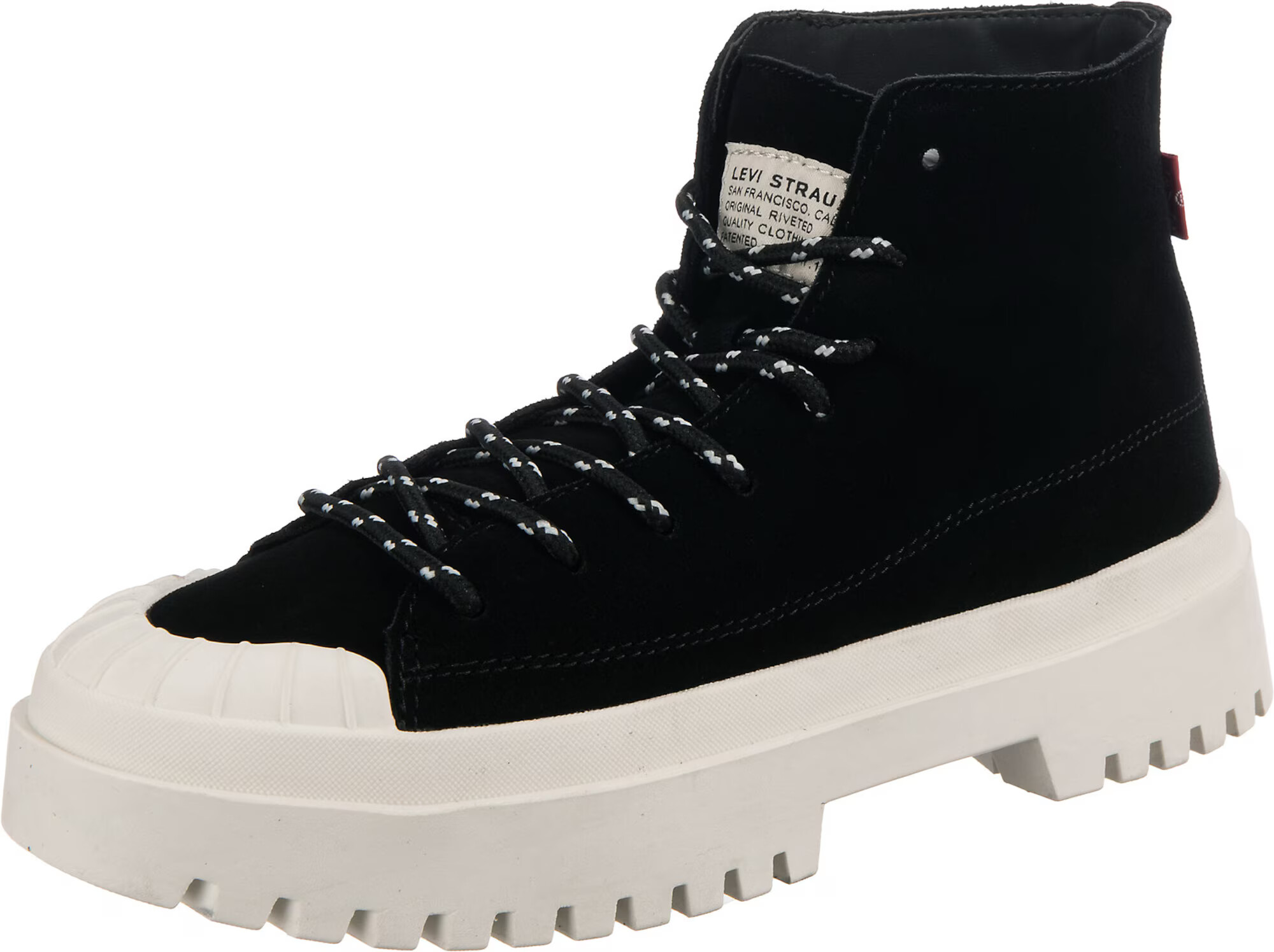 LEVI'S Sneaker înalt 'Patton' negru - Pled.ro