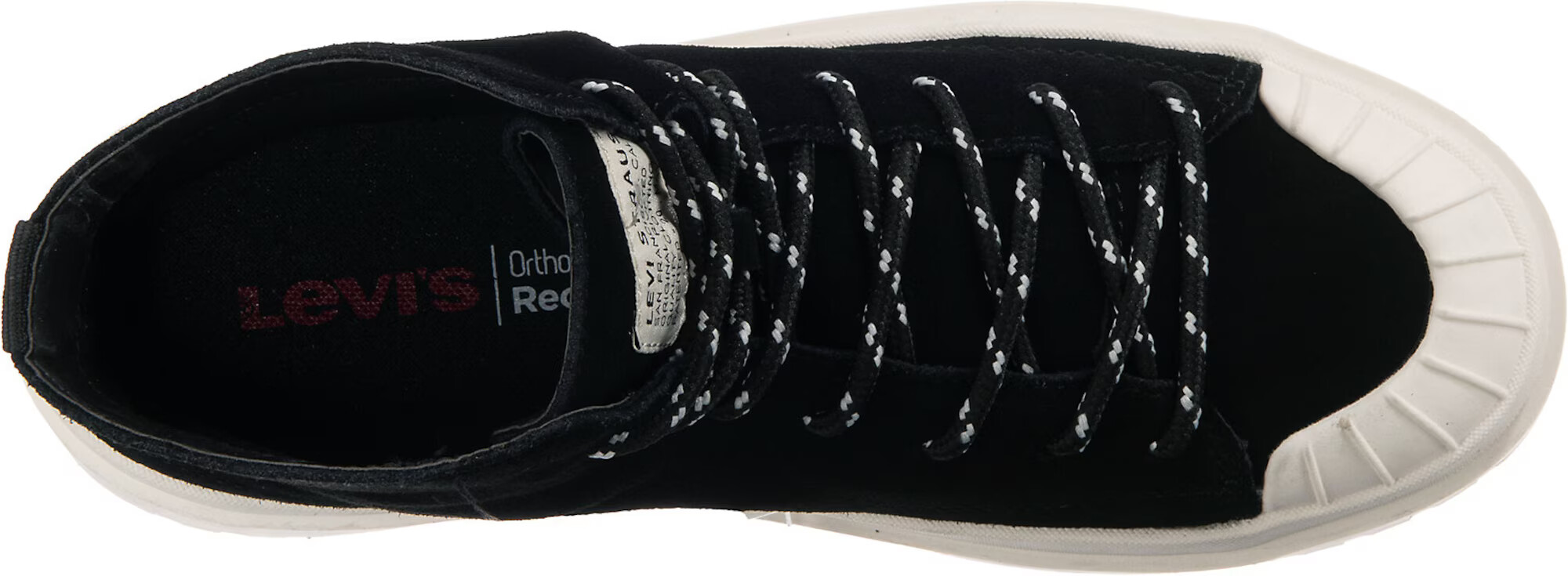 LEVI'S Sneaker înalt 'Patton' negru - Pled.ro