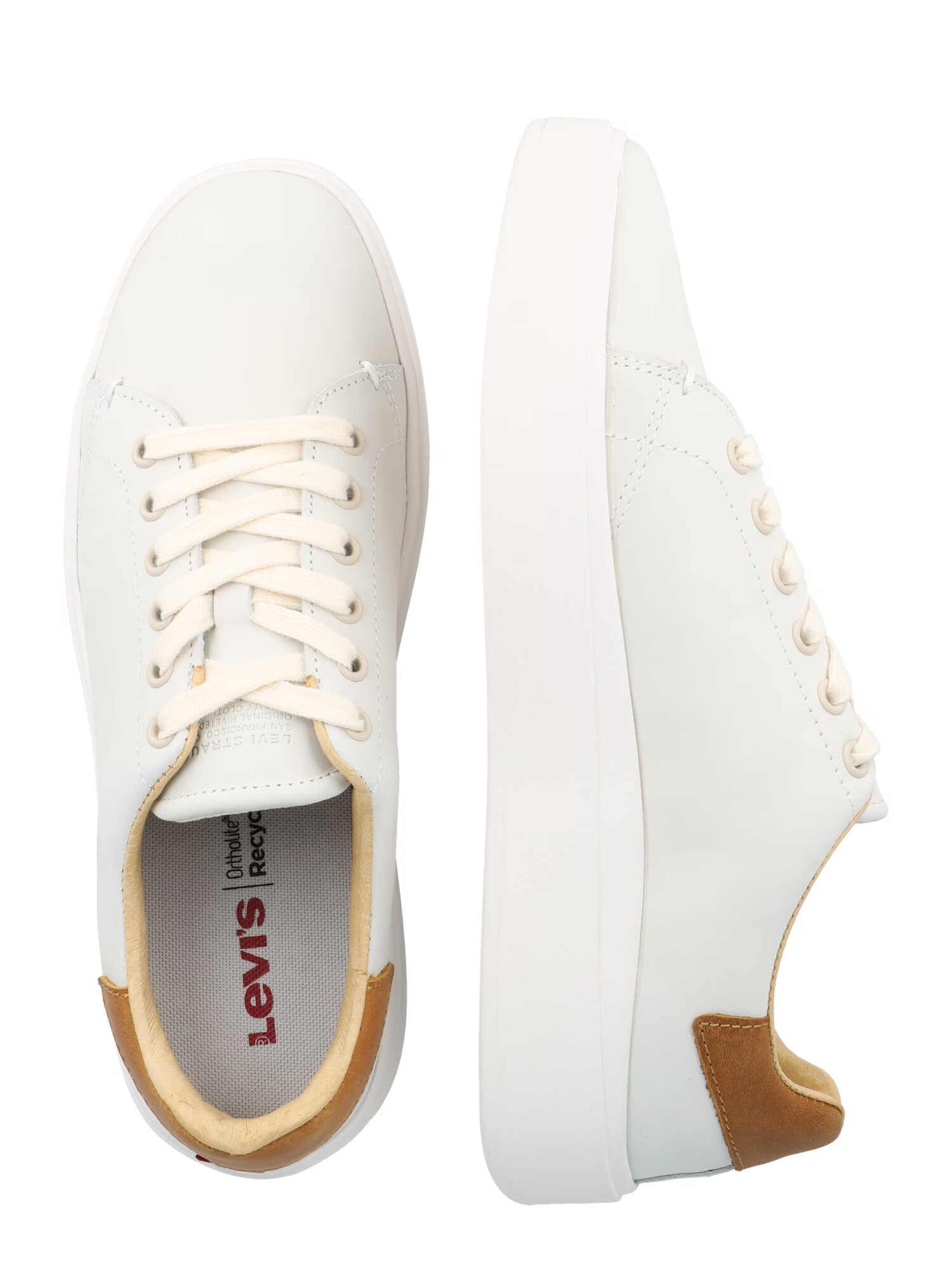 LEVI'S Sneaker low alb murdar - Pled.ro