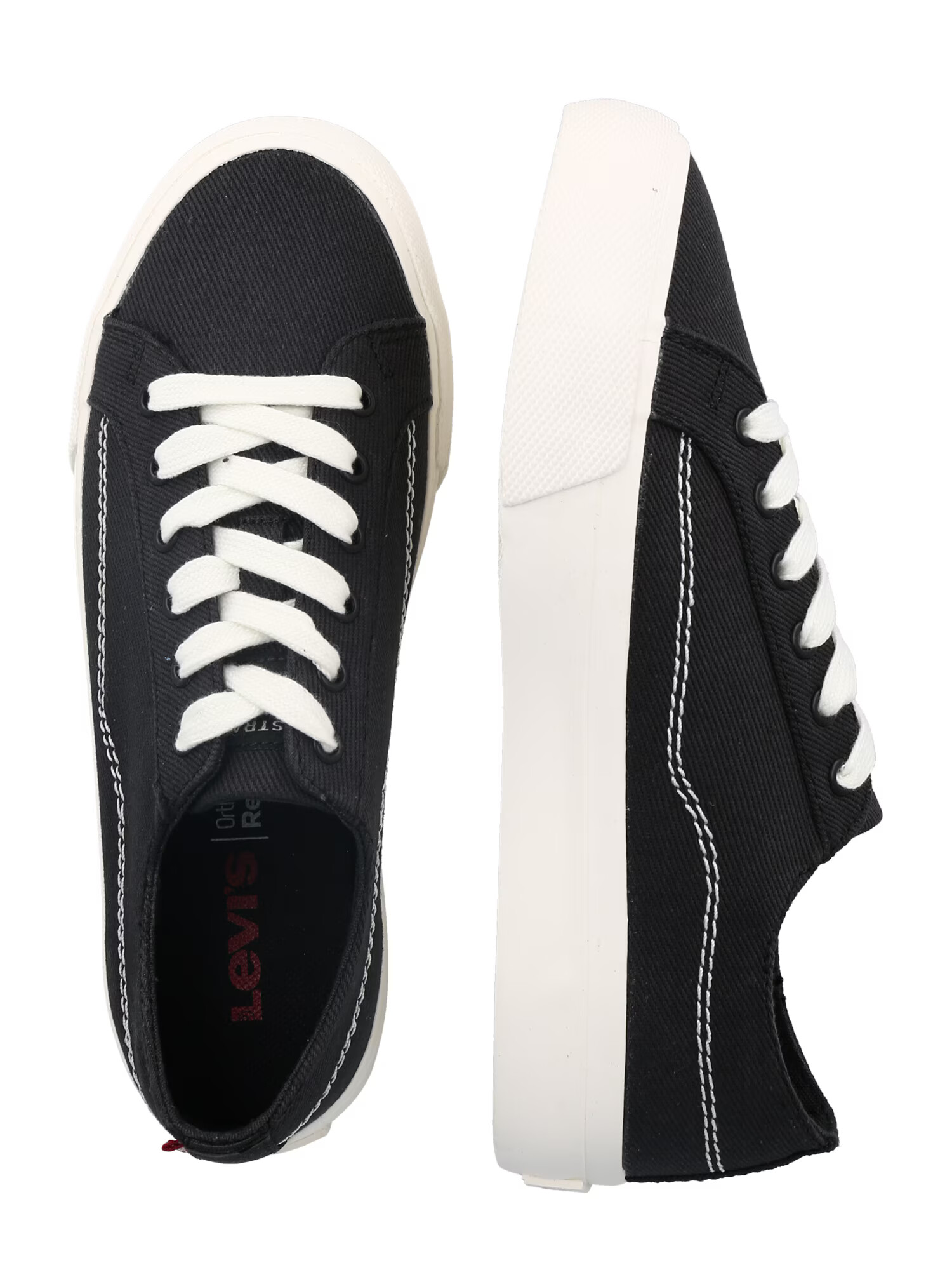 LEVI'S Sneaker low 'Decon' negru - Pled.ro