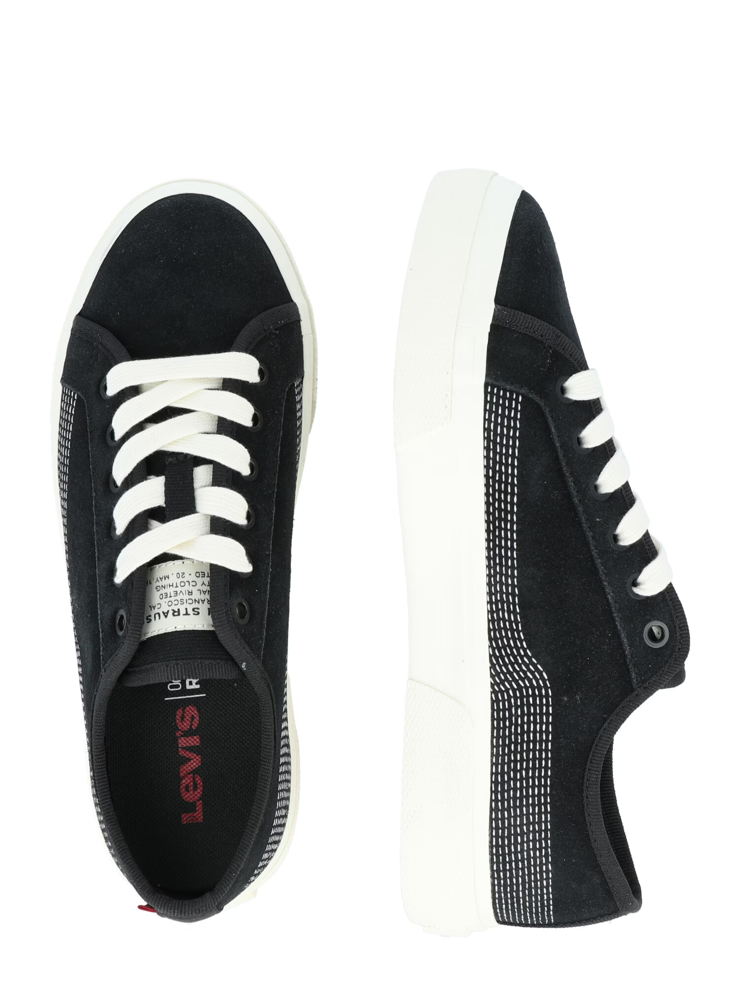 LEVI'S Sneaker low 'DECON PLUS' negru - Pled.ro