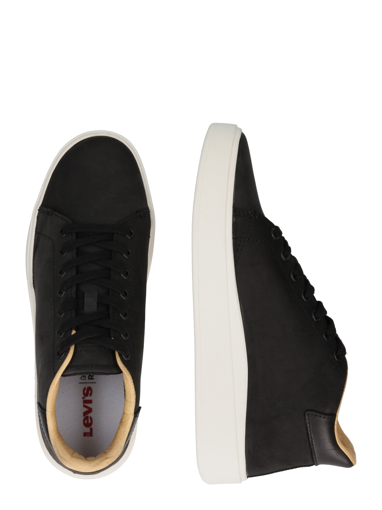 LEVI'S Sneaker low 'GIBBS' negru - Pled.ro