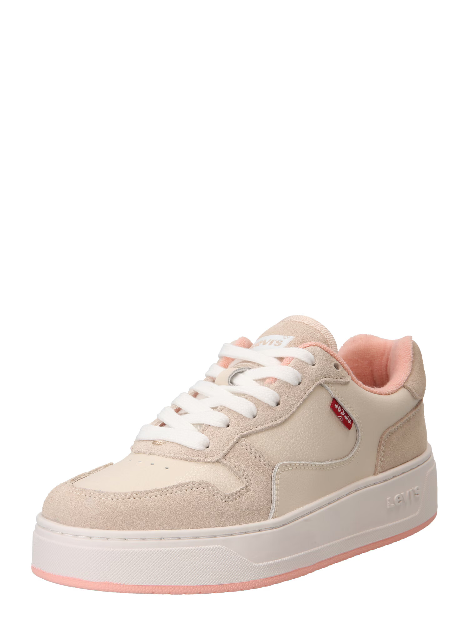 LEVI'S Sneaker low 'GLIDE' nisipiu / roz / roșu / alb - Pled.ro