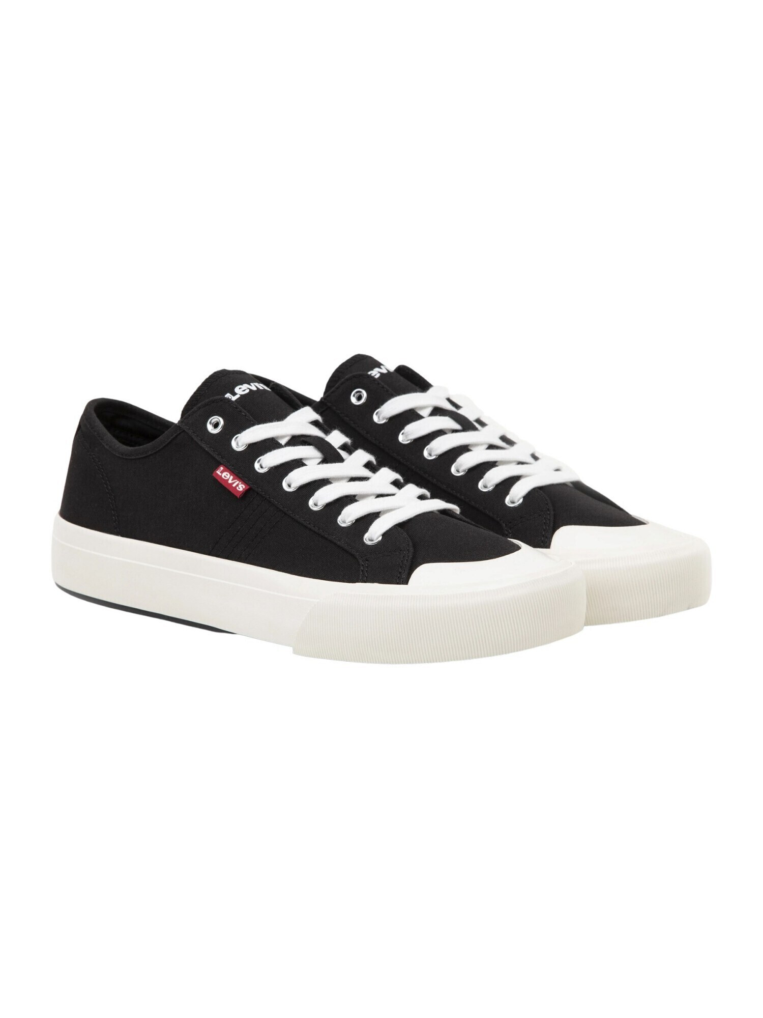 LEVI'S Sneaker low 'Hernandez 3.0' negru / alb - Pled.ro