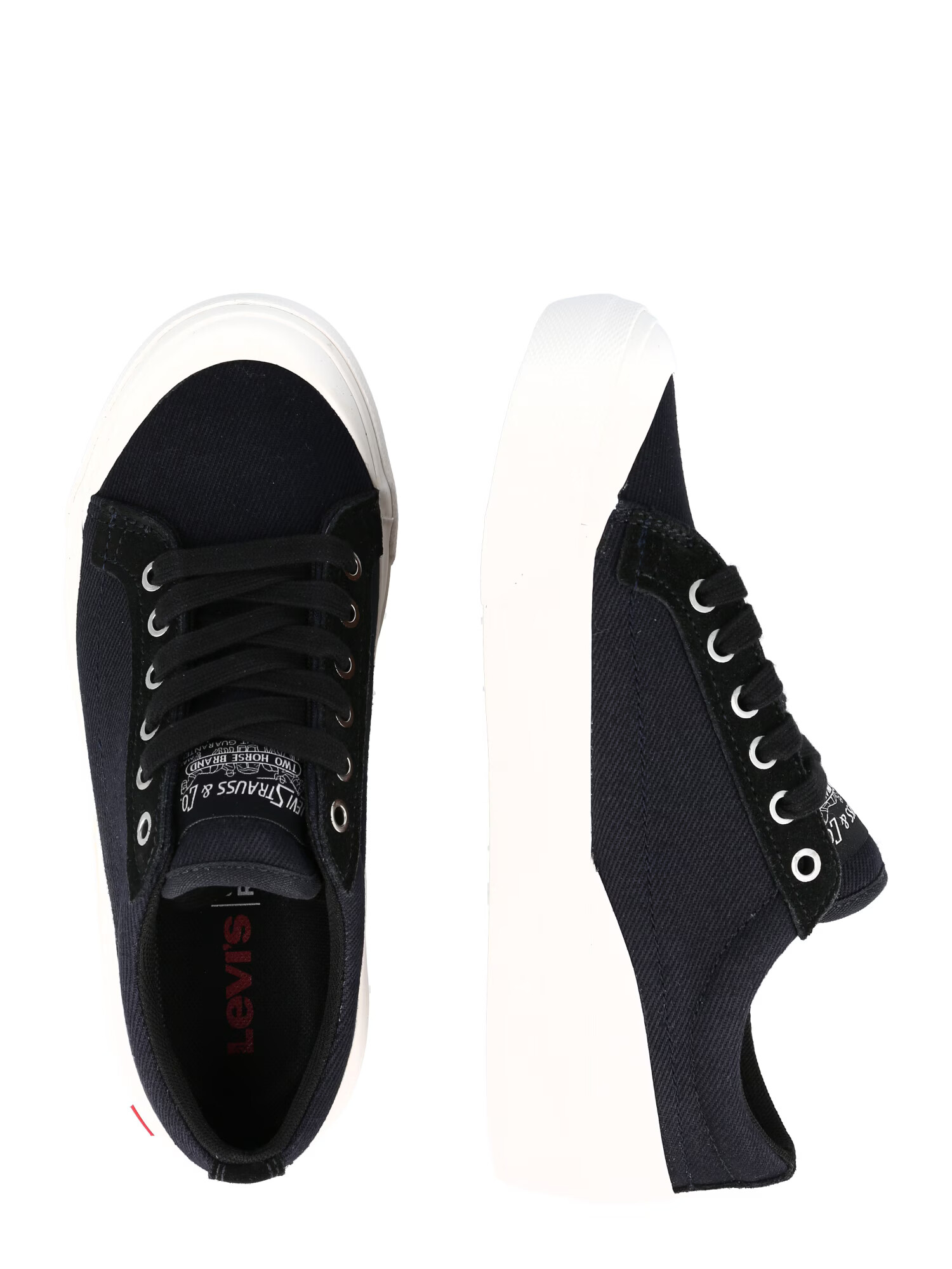 LEVI'S Sneaker low 'LS1 LOW S' negru - Pled.ro