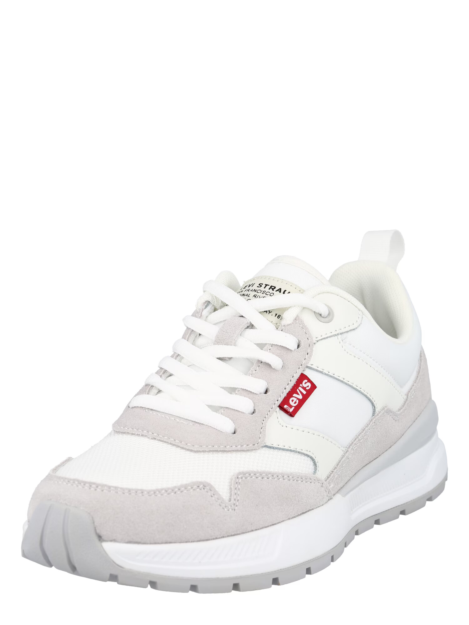 LEVI'S ® Sneaker low 'OATS REFRESH' bej / roși aprins / alb - Pled.ro