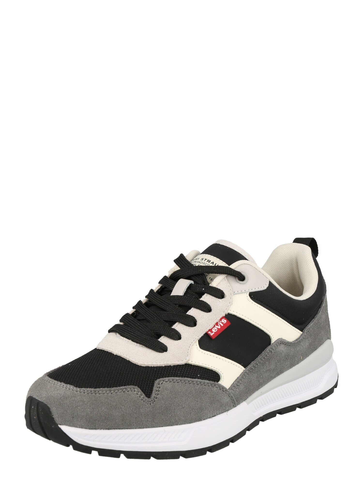 LEVI'S Sneaker low 'OATS REFRESH' gri piatră / negru / alb - Pled.ro