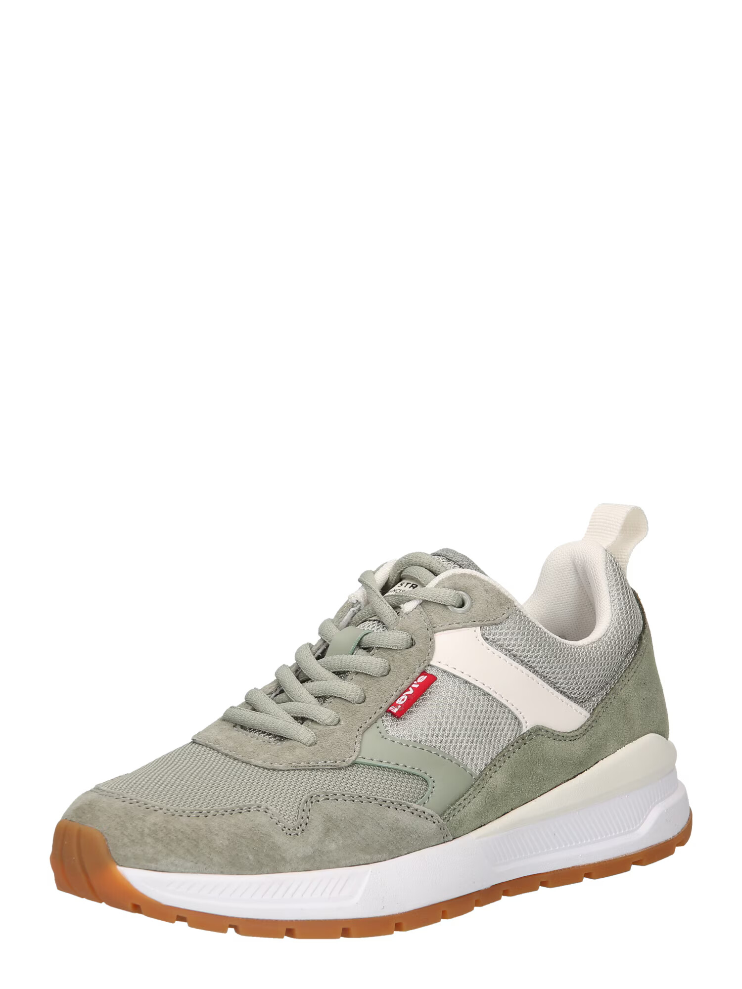 LEVI'S Sneaker low 'OATS REFRESH' kaki / alb - Pled.ro