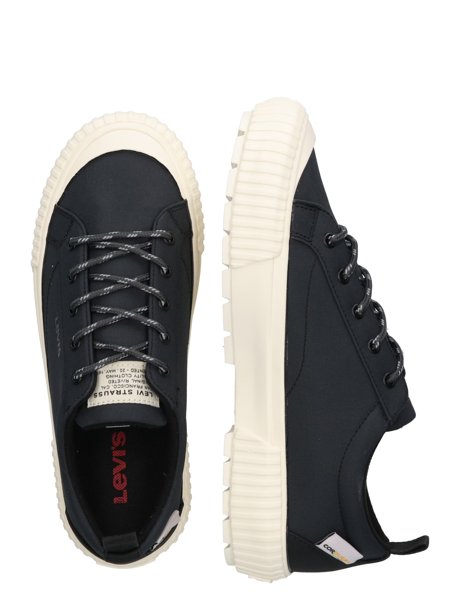 LEVI'S Sneaker low 'SIERRA' negru - Pled.ro