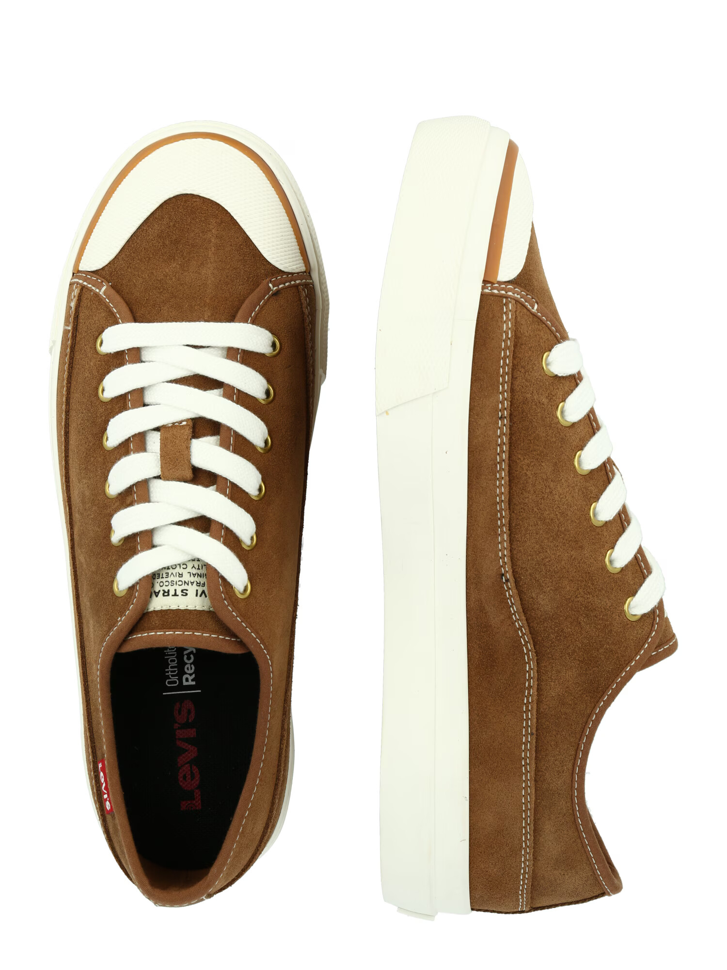 LEVI'S Sneaker low 'SQUARE' maro - Pled.ro