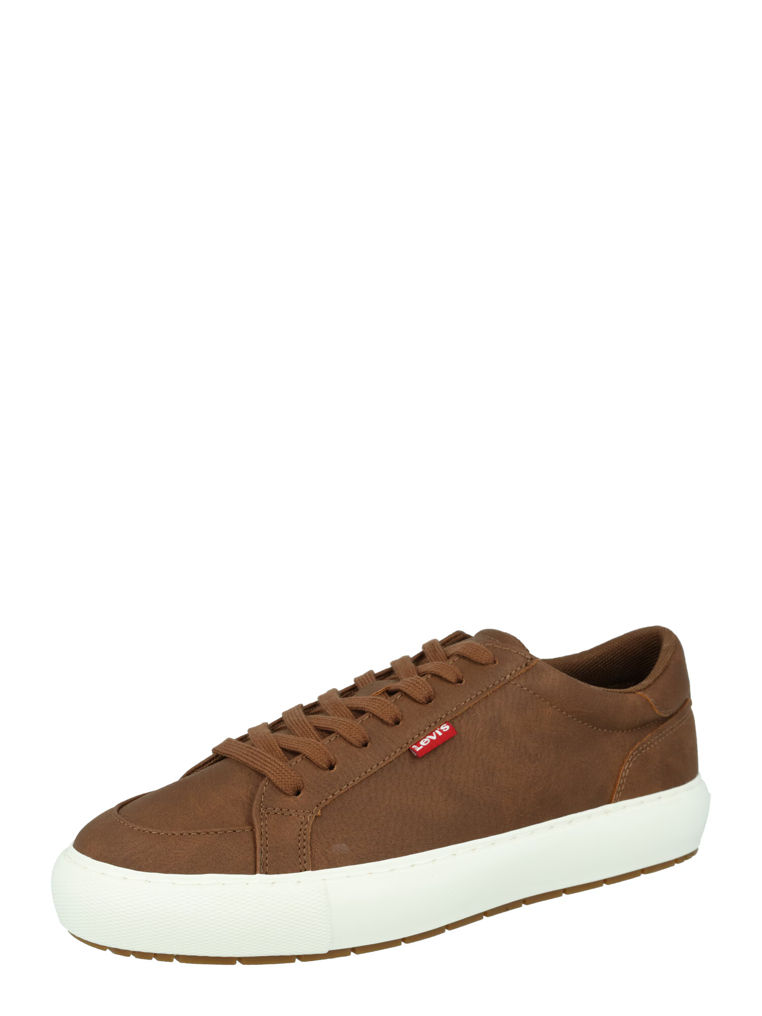 LEVI'S Sneaker low 'WOODWARD' maro / roșu / alb - Pled.ro