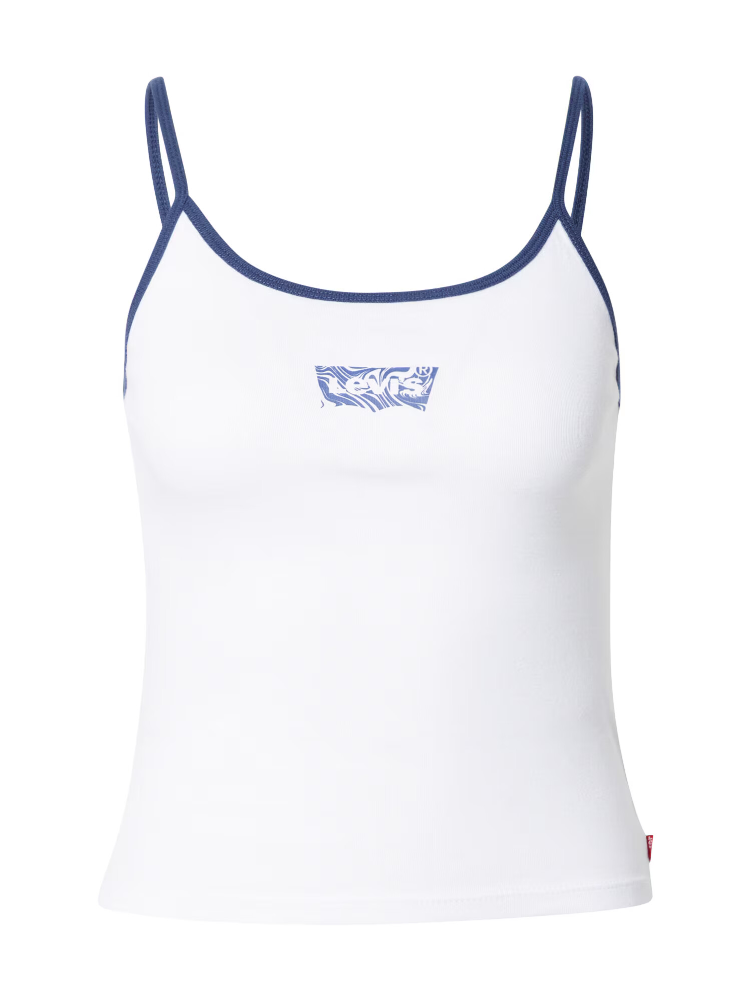 LEVI'S Top 'GRAPHIC PLANET TANK NEUTRALS' albastru / alb - Pled.ro