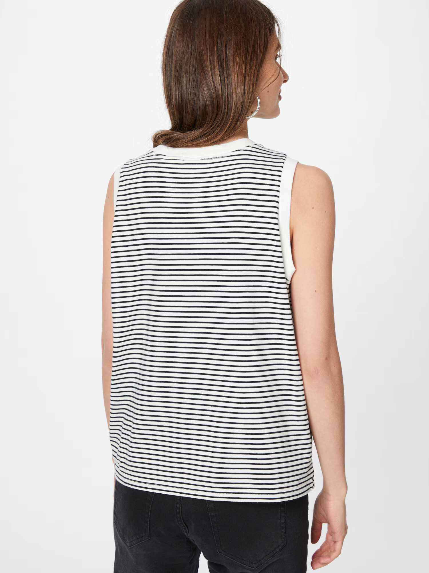 LEVI'S Top 'DARA TANK MULTI-COLOR' negru / alb - Pled.ro