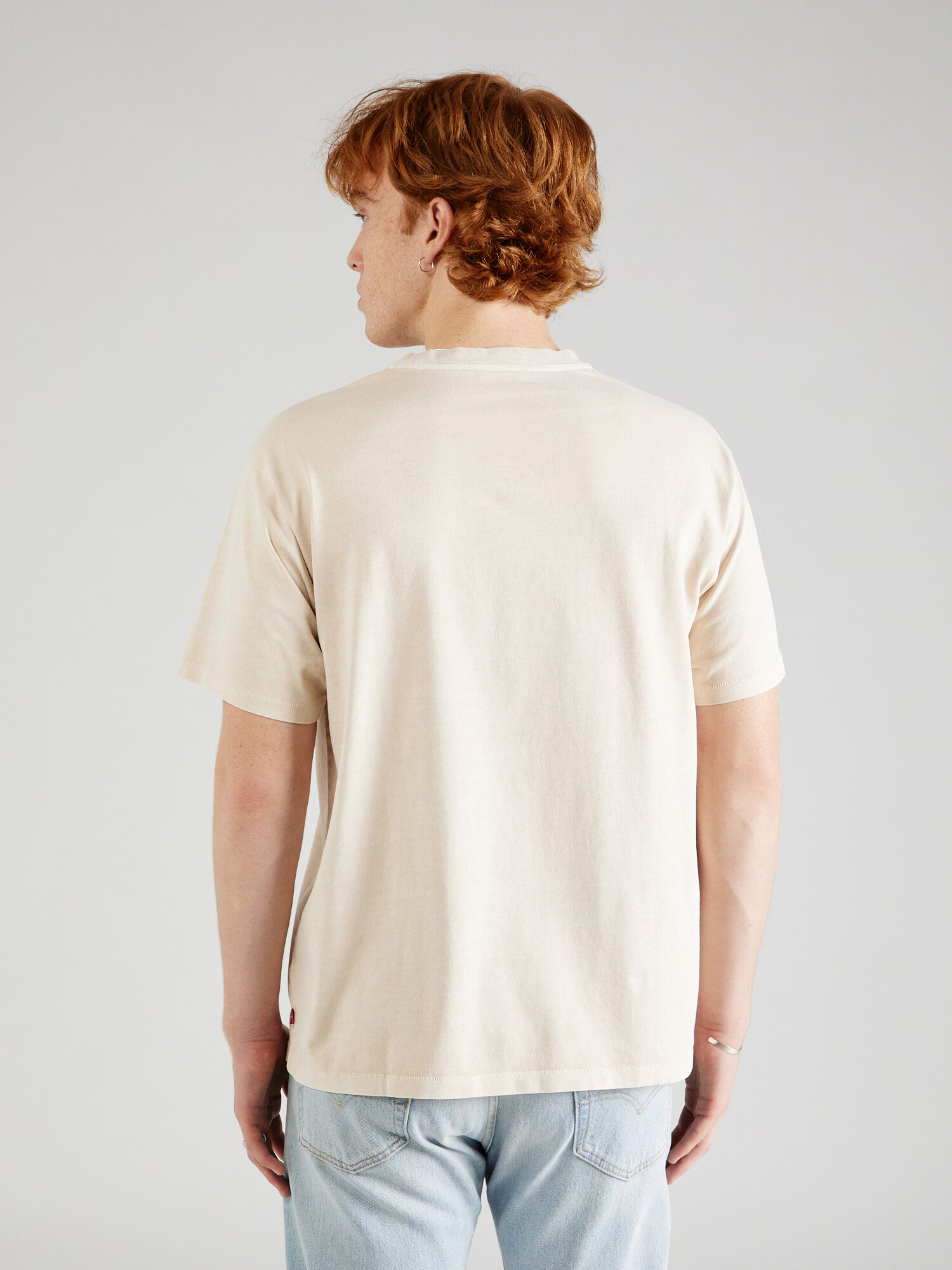 LEVI'S ® Tricou alb murdar - Pled.ro