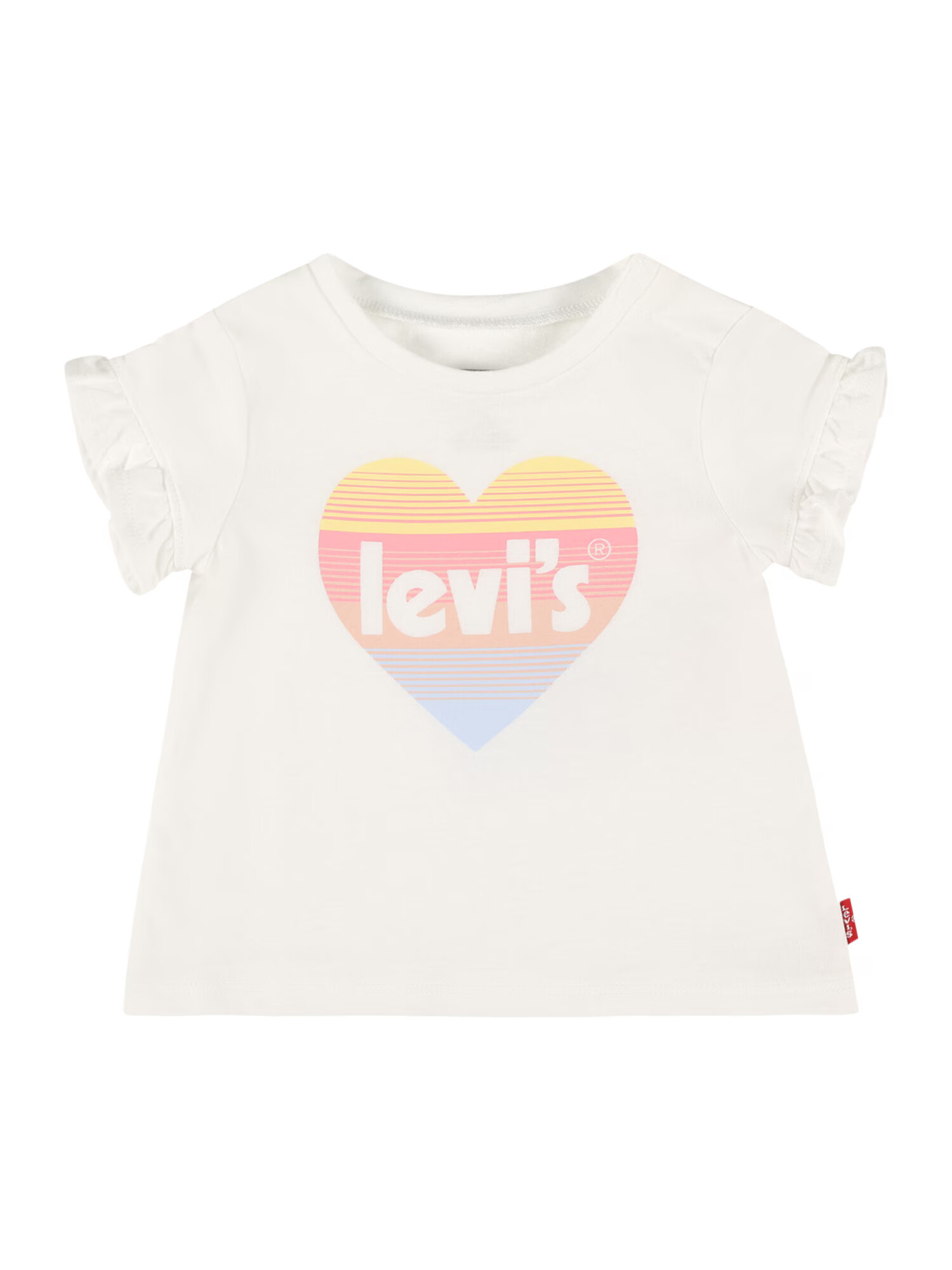 LEVI'S Tricou albastru deschis / galben pastel / corai / portocaliu deschis - Pled.ro