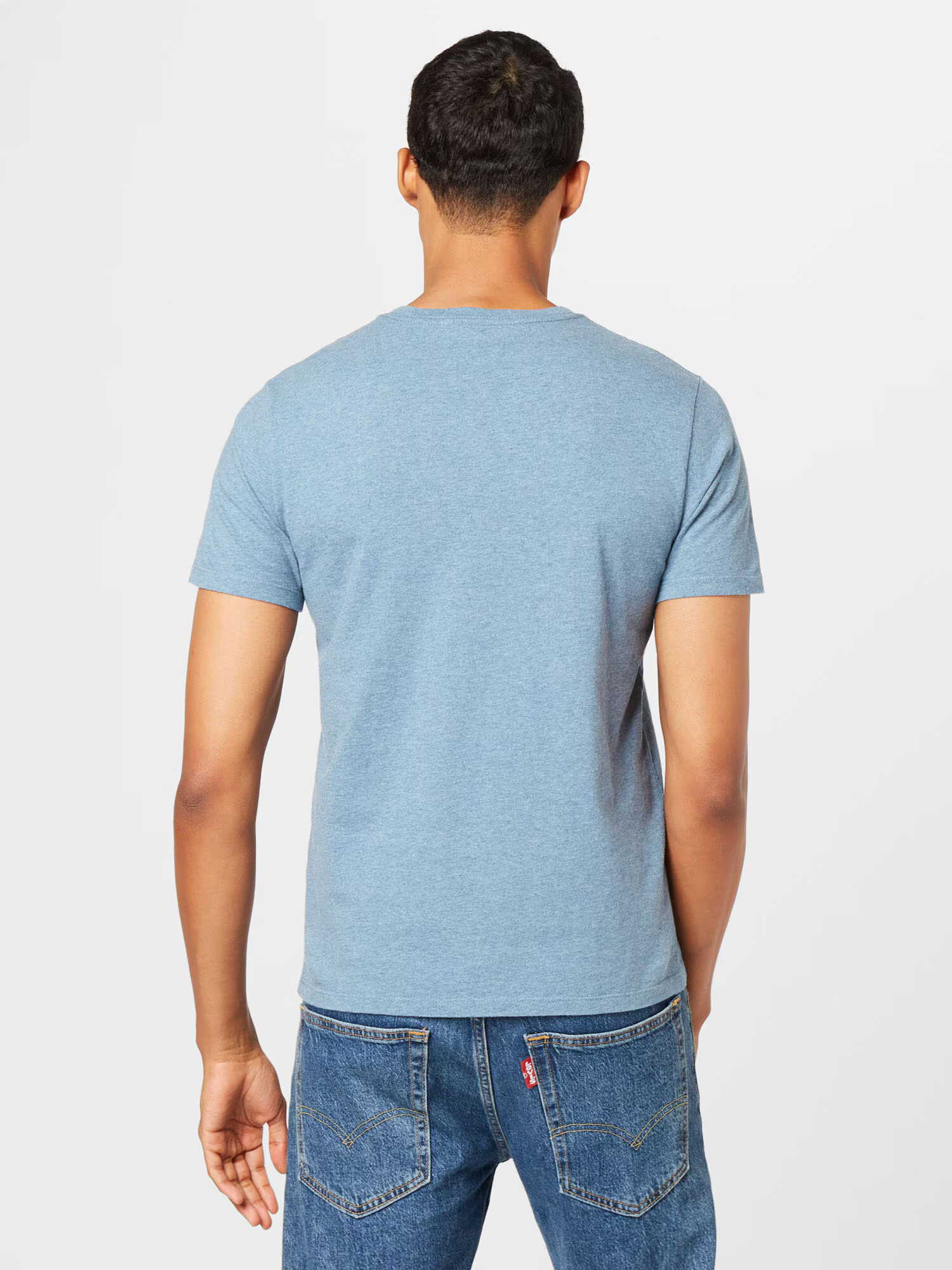 LEVI'S Tricou albastru deschis / roșu - Pled.ro