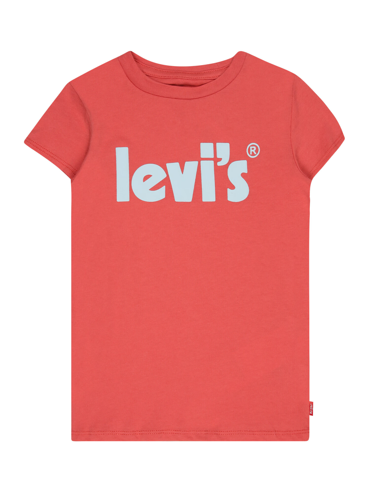 LEVI'S Tricou albastru deschis / roșu pastel - Pled.ro