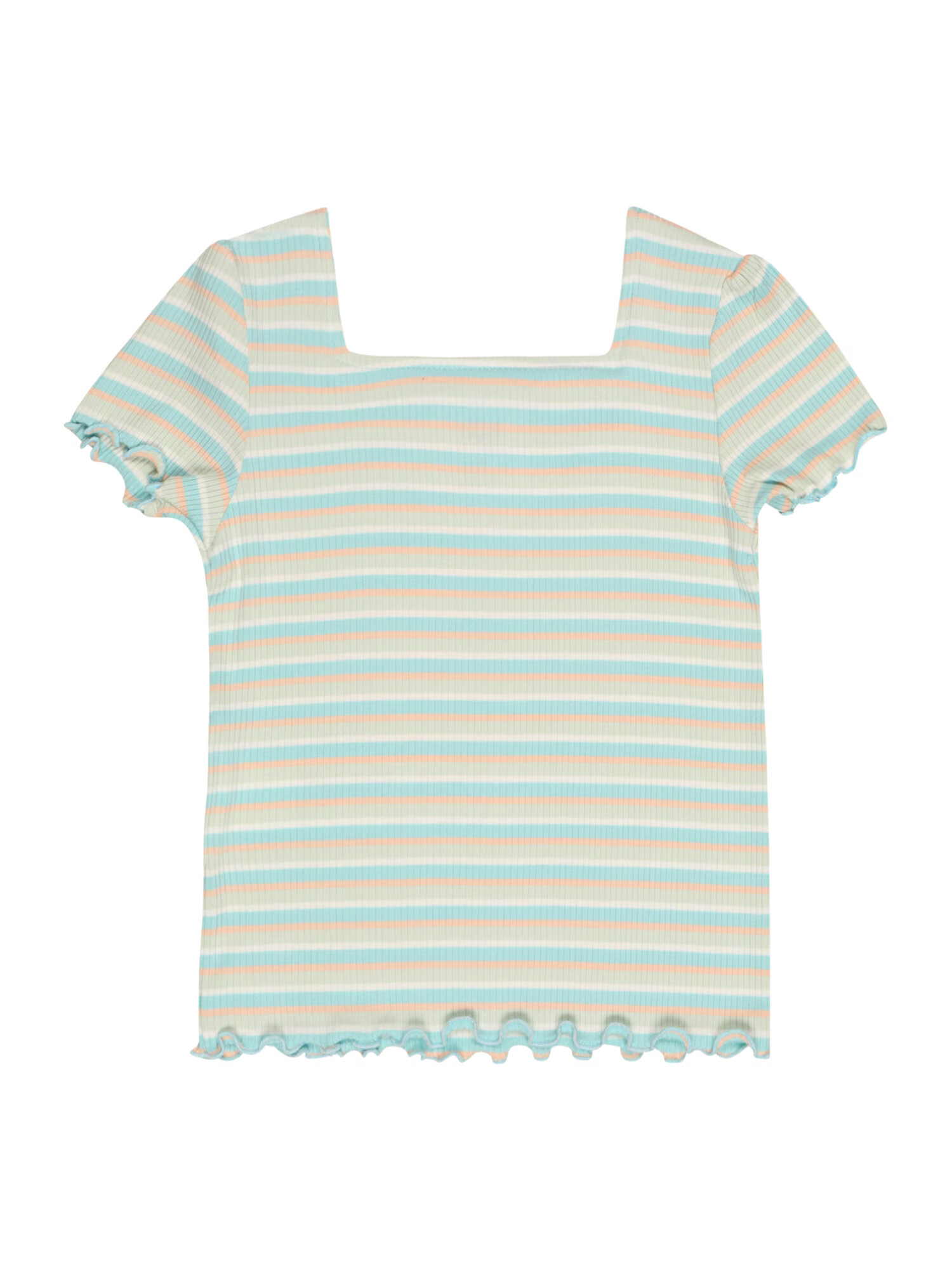 LEVI'S Tricou albastru deschis / verde pastel / portocaliu caisă / alb - Pled.ro