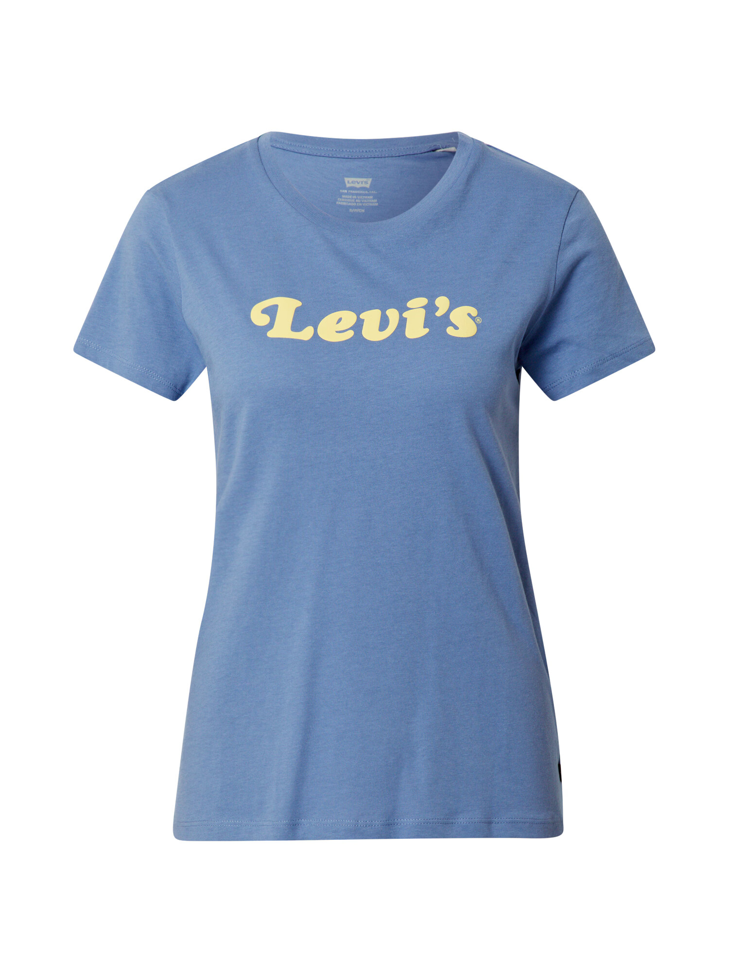 LEVI'S Tricou albastru fumuriu / galben pastel - Pled.ro