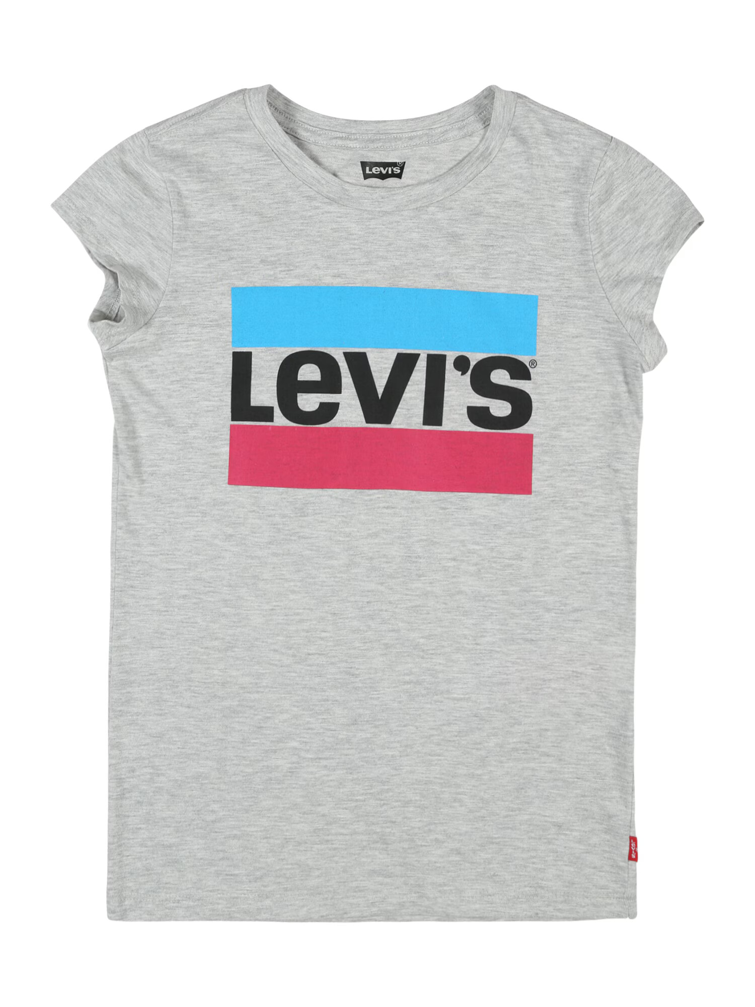 LEVI'S Tricou albastru / gri amestecat / roșu / negru - Pled.ro