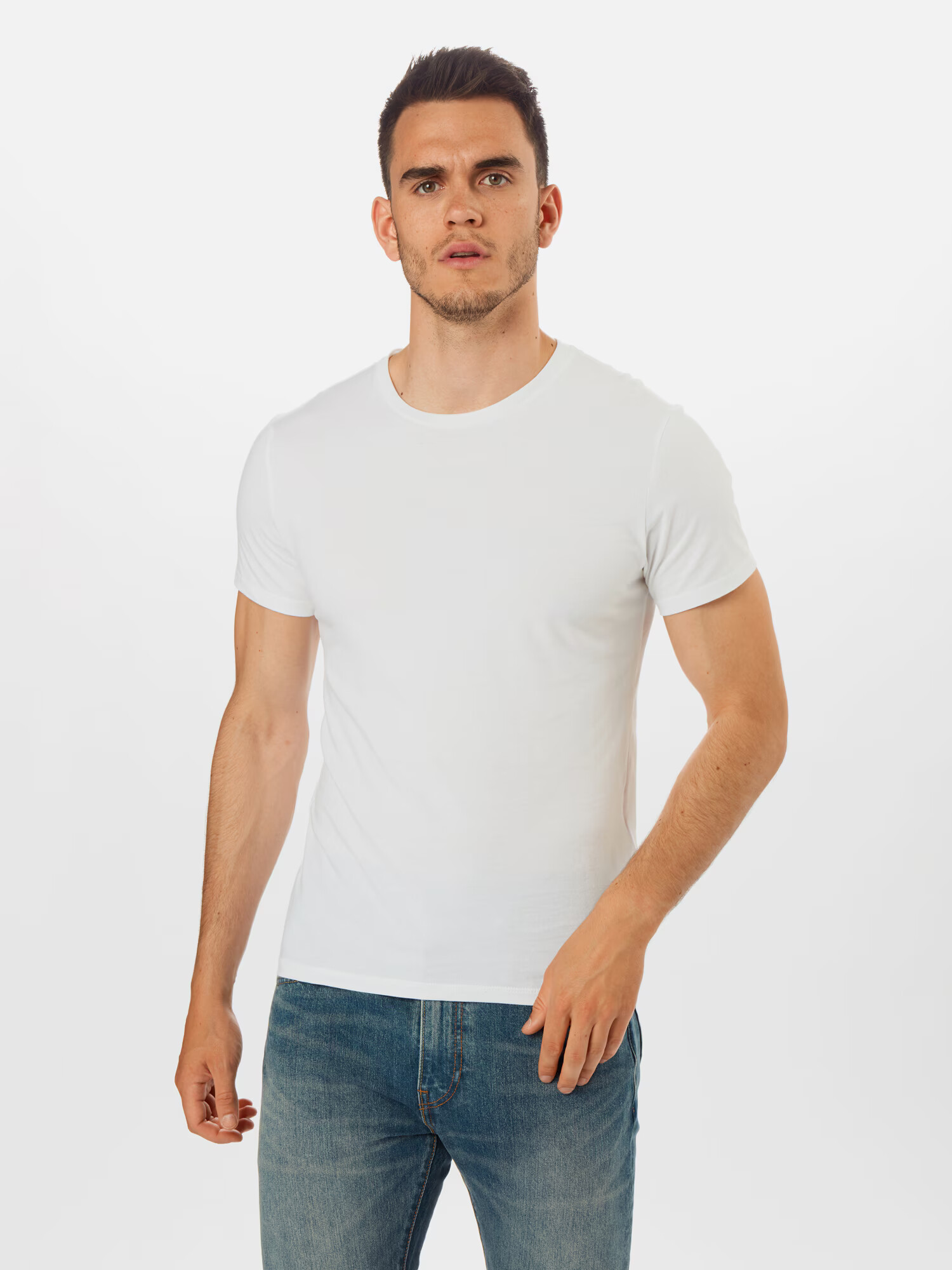 LEVI'S ® Tricou albastru închis / alb - Pled.ro