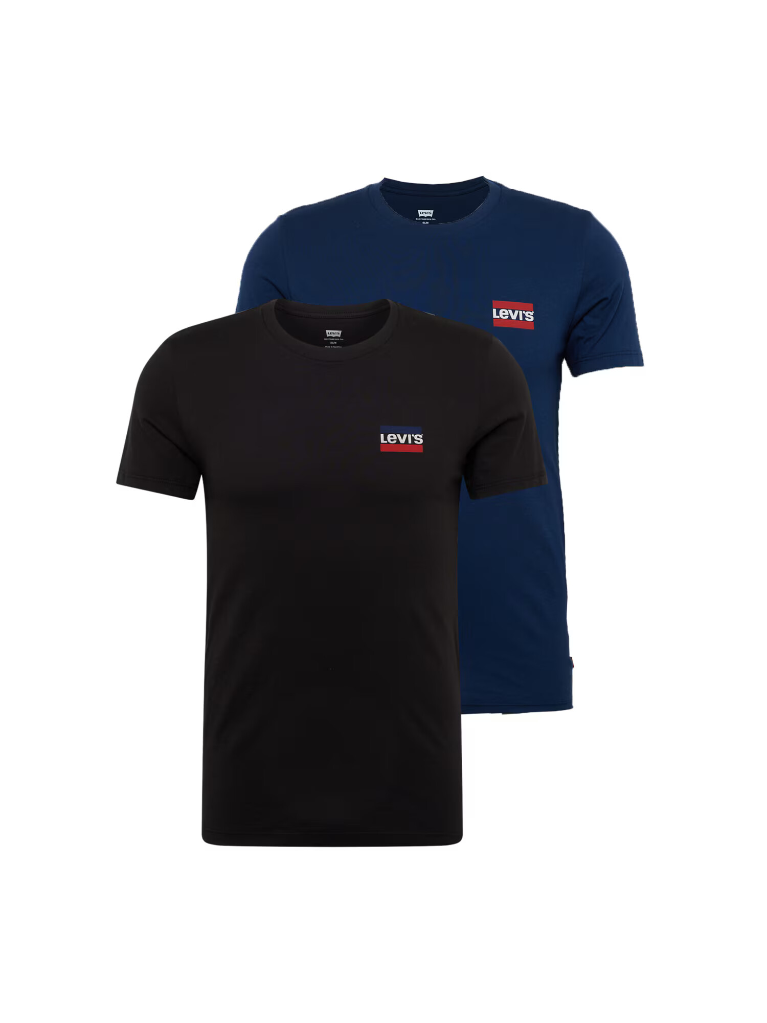 LEVI'S ® Tricou albastru închis / roșu / negru / alb - Pled.ro