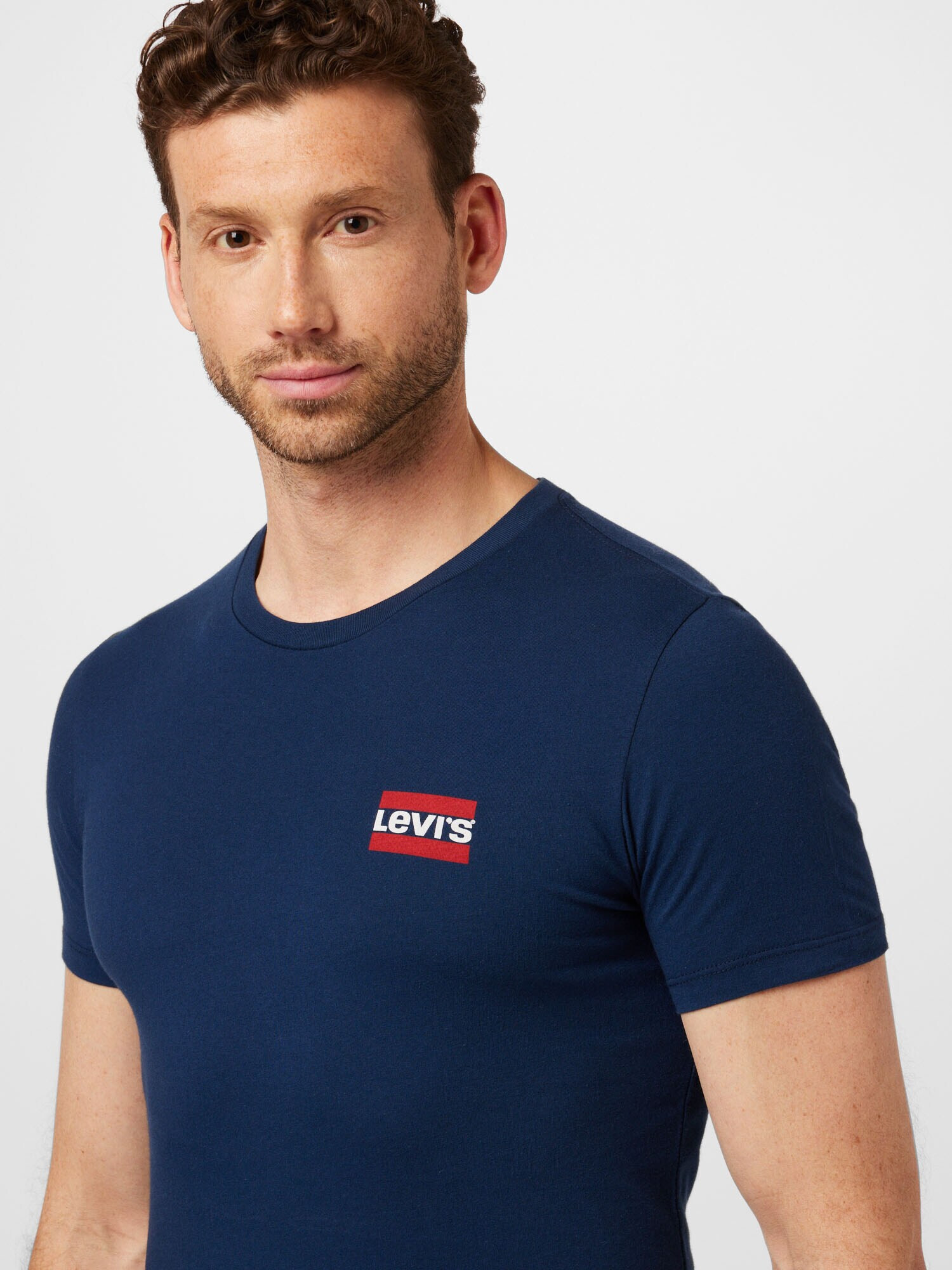 LEVI'S ® Tricou albastru închis / roșu / negru / alb - Pled.ro