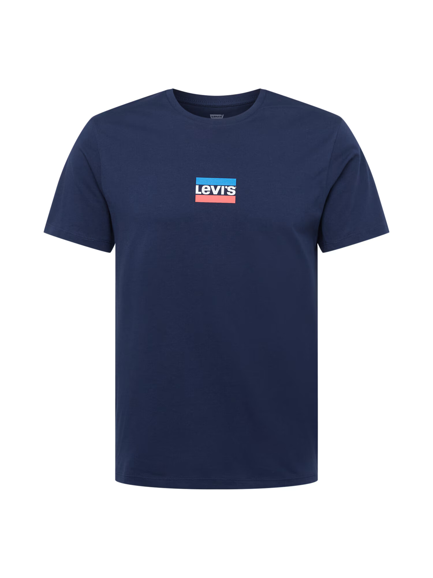 LEVI'S ® Tricou albastru marin / azuriu / roșu rodie / alb - Pled.ro