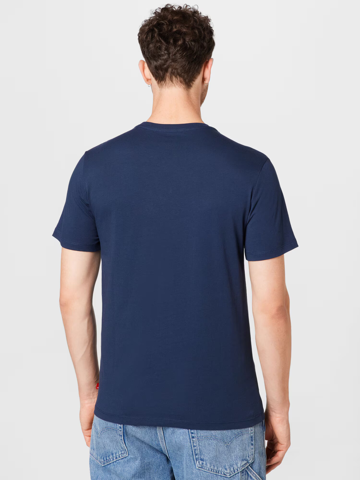 LEVI'S ® Tricou albastru marin / azuriu / roșu rodie / alb - Pled.ro