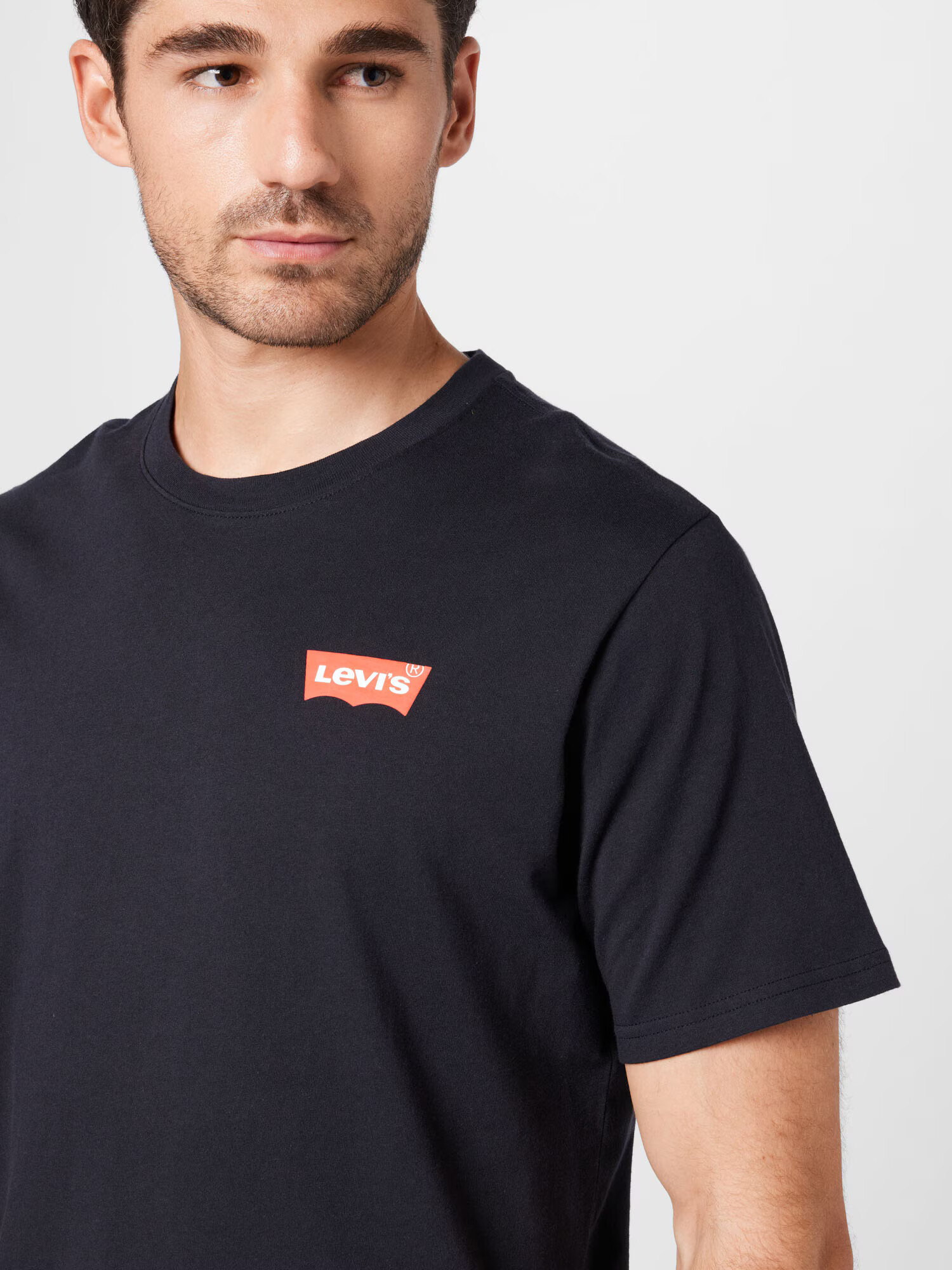 LEVI'S ® Tricou albastru marin / roșu intens / alb - Pled.ro