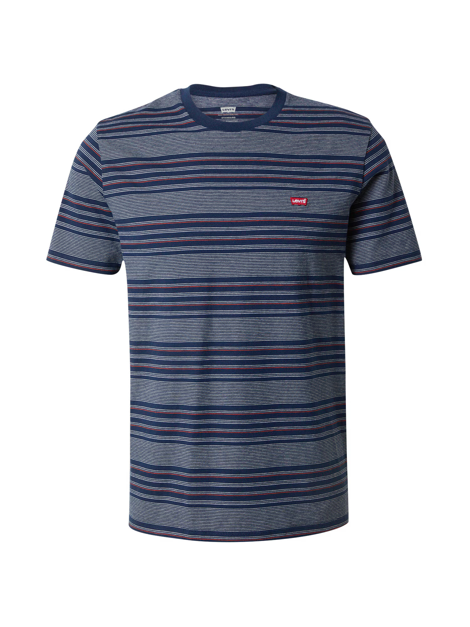 LEVI'S Tricou albastru / roșu / alb - Pled.ro