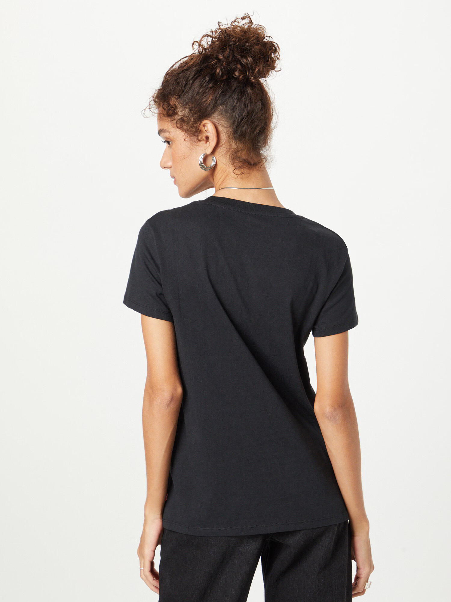 LEVI'S Tricou 'LSE THE PERFECT TEE BLACKS' auriu / negru / alb - Pled.ro