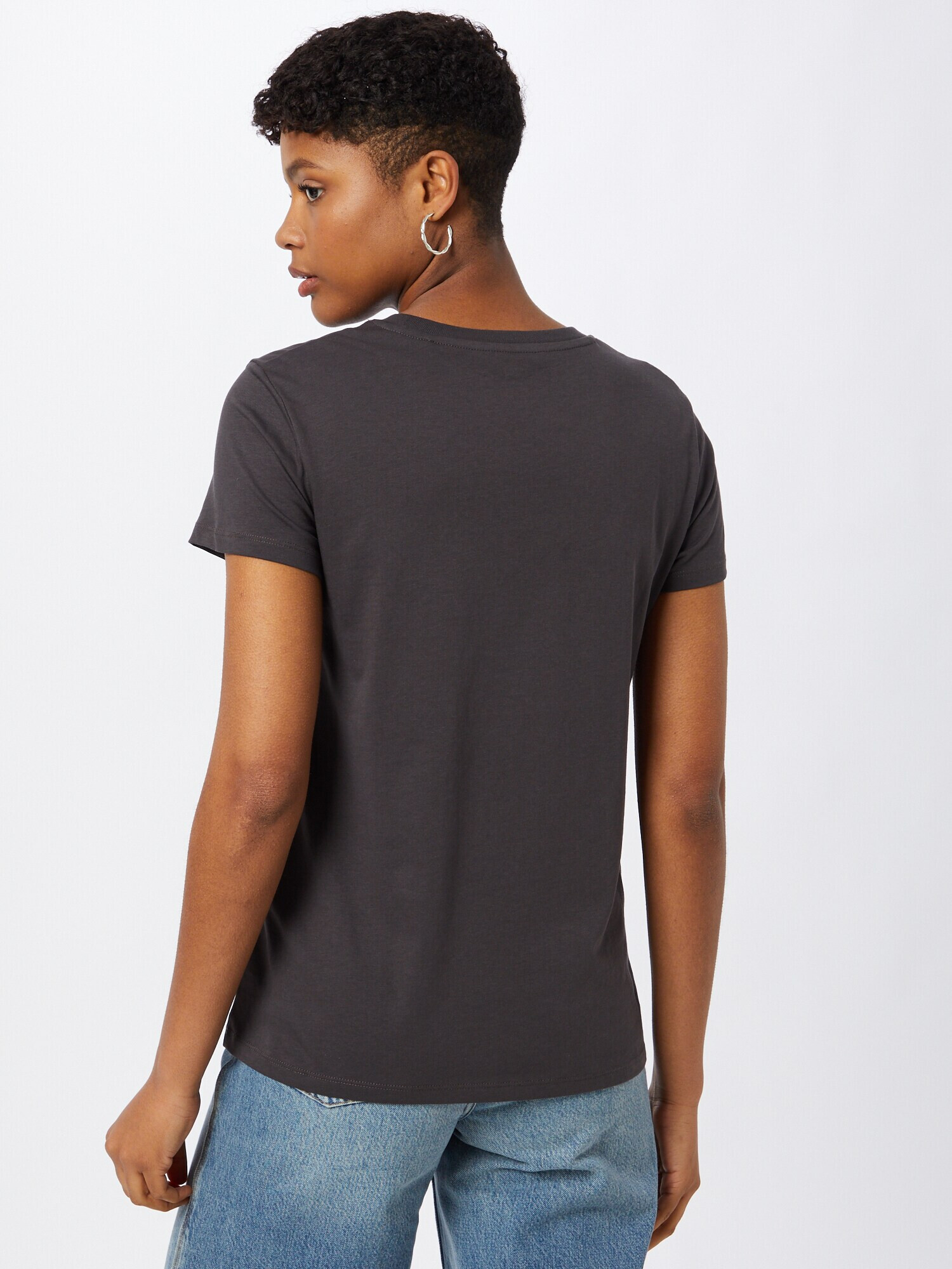 LEVI'S Tricou 'The Perfect' azuriu / negru / alb - Pled.ro