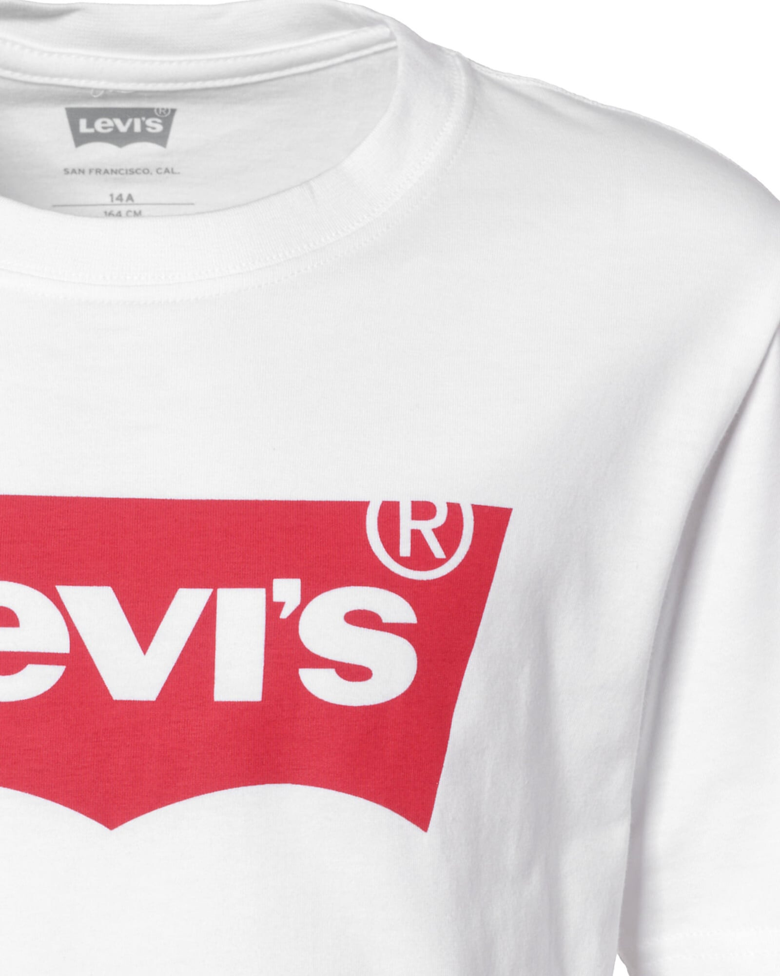 LEVI'S Tricou 'Batwing Tee' alb - Pled.ro