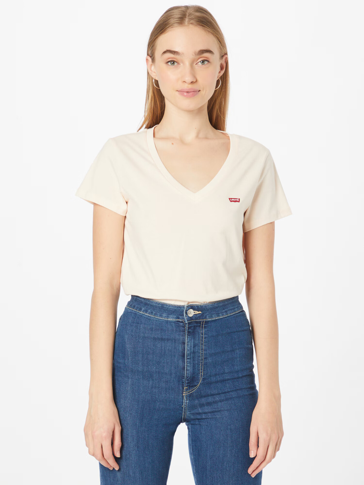 LEVI'S Tricou bej - Pled.ro