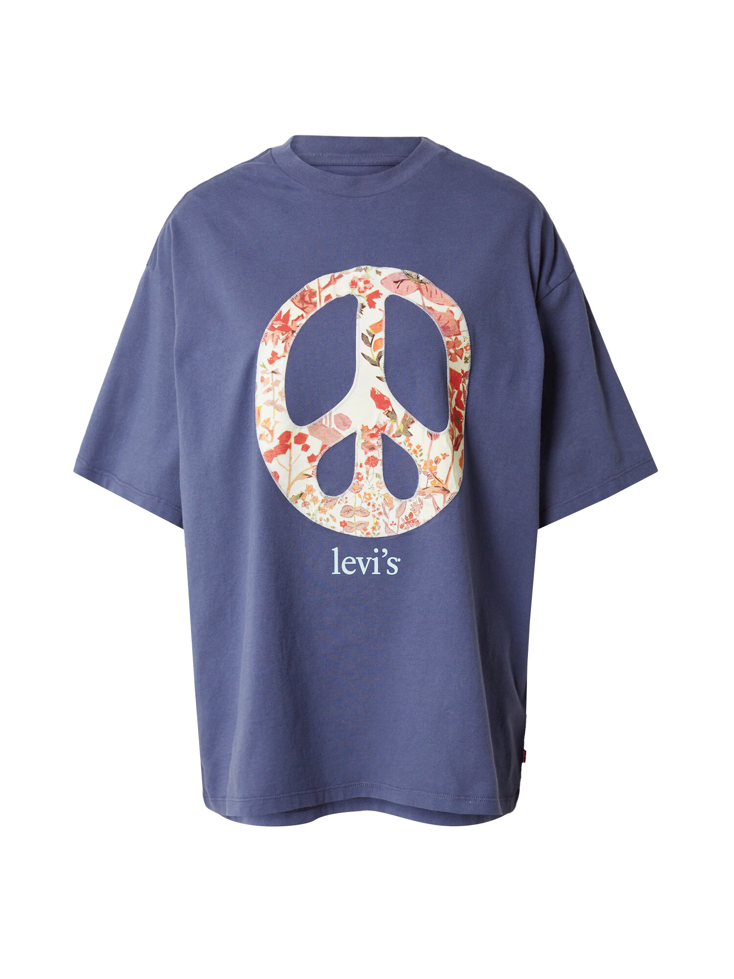 LEVI'S Tricou bej / bleumarin / roșu / alb - Pled.ro